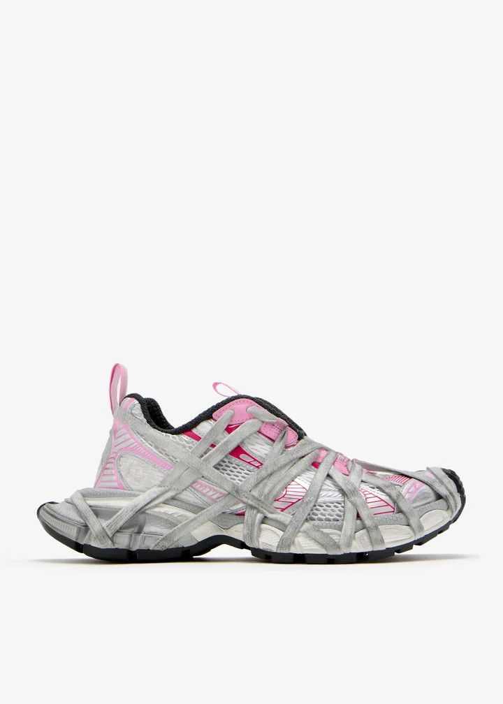 Balenciaga o1bcso1str0426 3XL Extreme Lace Sneakers in Multicolor Size US 7 / IT 37 - 1 Thumbnail