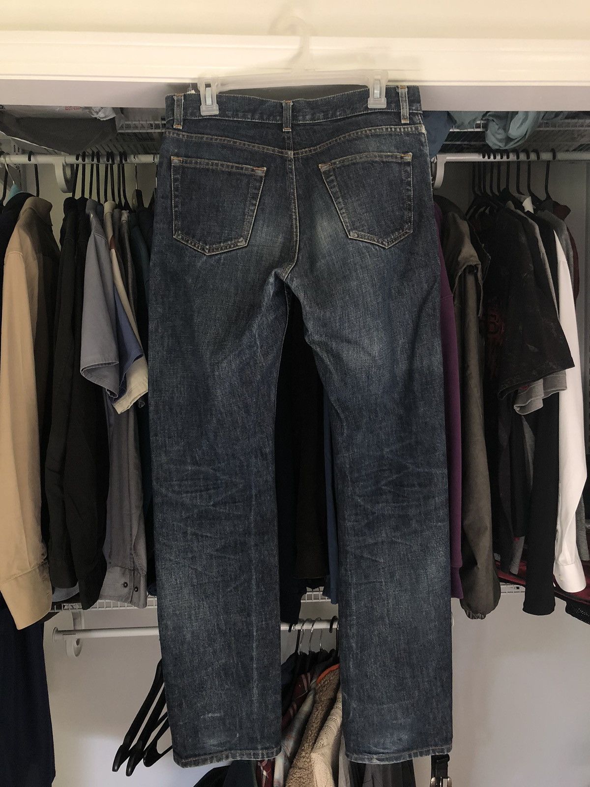 Helmut Lang 1998 Helmut Lang Vintage Denim Jeans Size US 31 - 2 Thumbnail