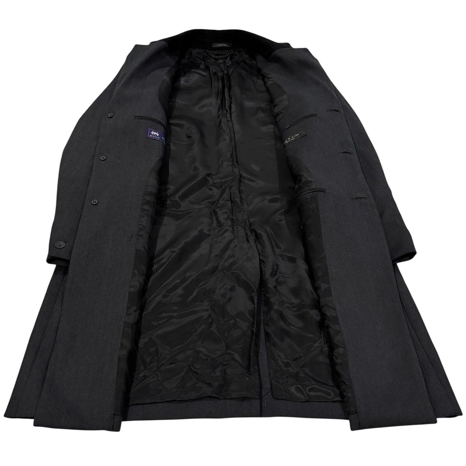 Rag & Bone *R43 RAG & BONE Men's Yorke Wool Top Coat Gray Size 44 Size US L / EU 52-54 / 3 - 2 Thumbnail