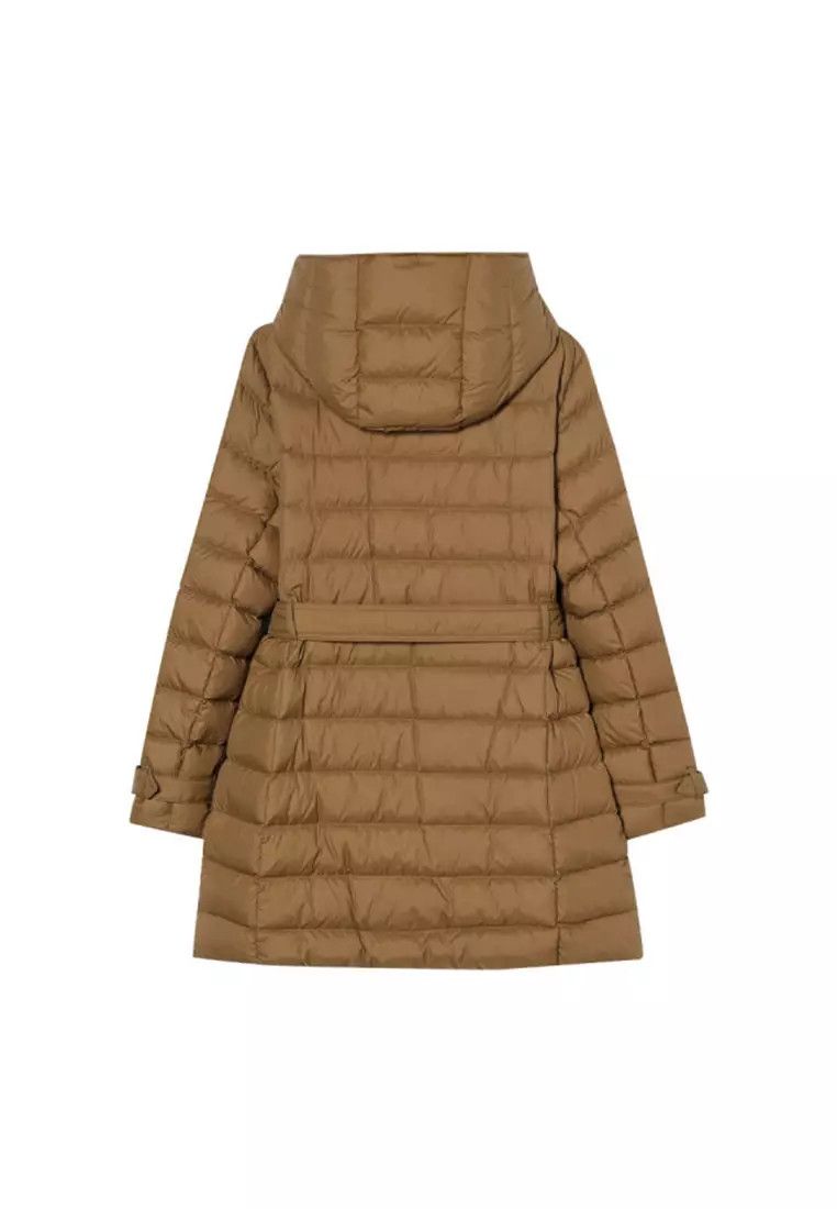 Burberry o1w1db10326 Padded Down Coat in Brown Size XS / US 0-2 / IT 36-38 - 2 Thumbnail
