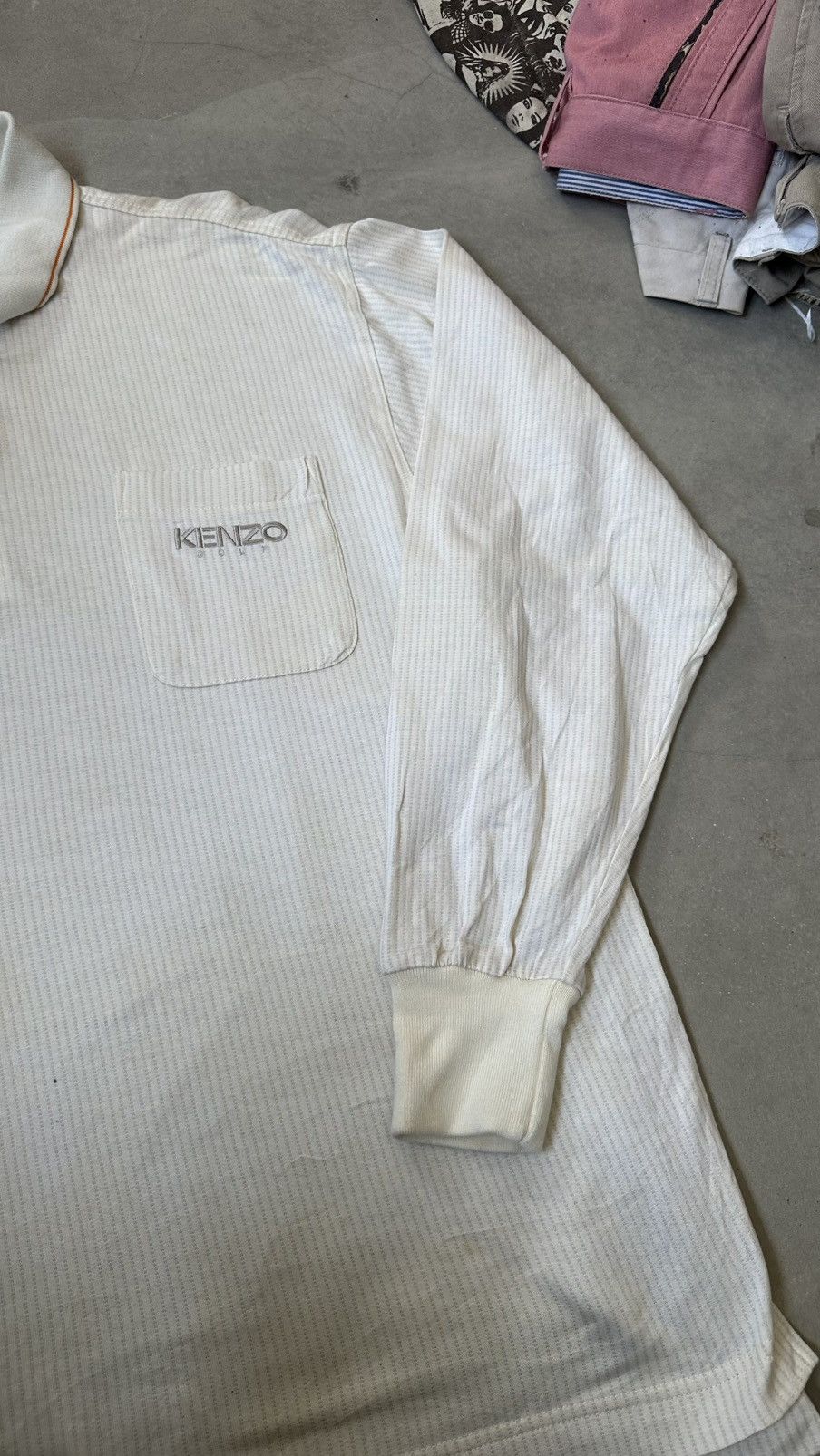 Kenzo KENZO GOLF LONG SLEEVE POLO Size US XL / EU 56 / 4 - 3 Thumbnail