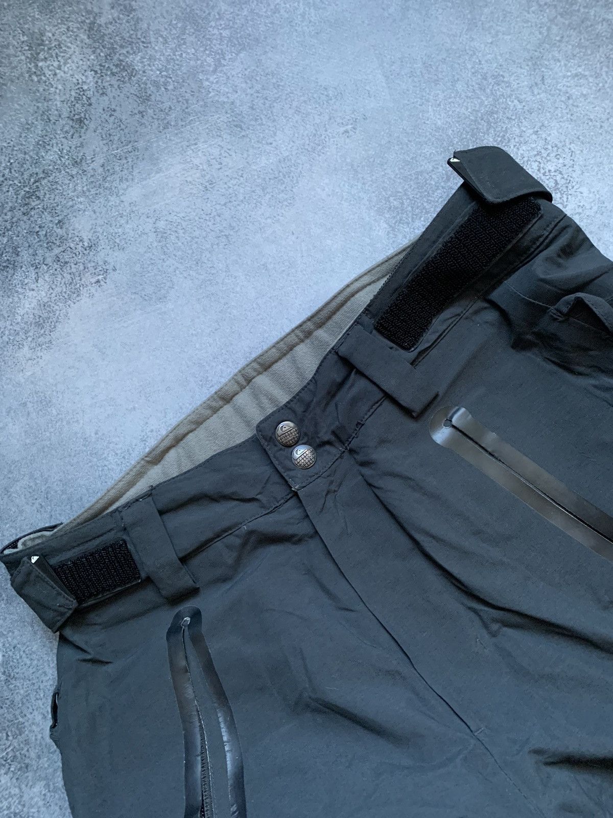 Goretex × Quiksilver Quiksilver GoreTex Cargo Snow Pants Skiwear Gorpcore Size US 33 - 18 Thumbnail
