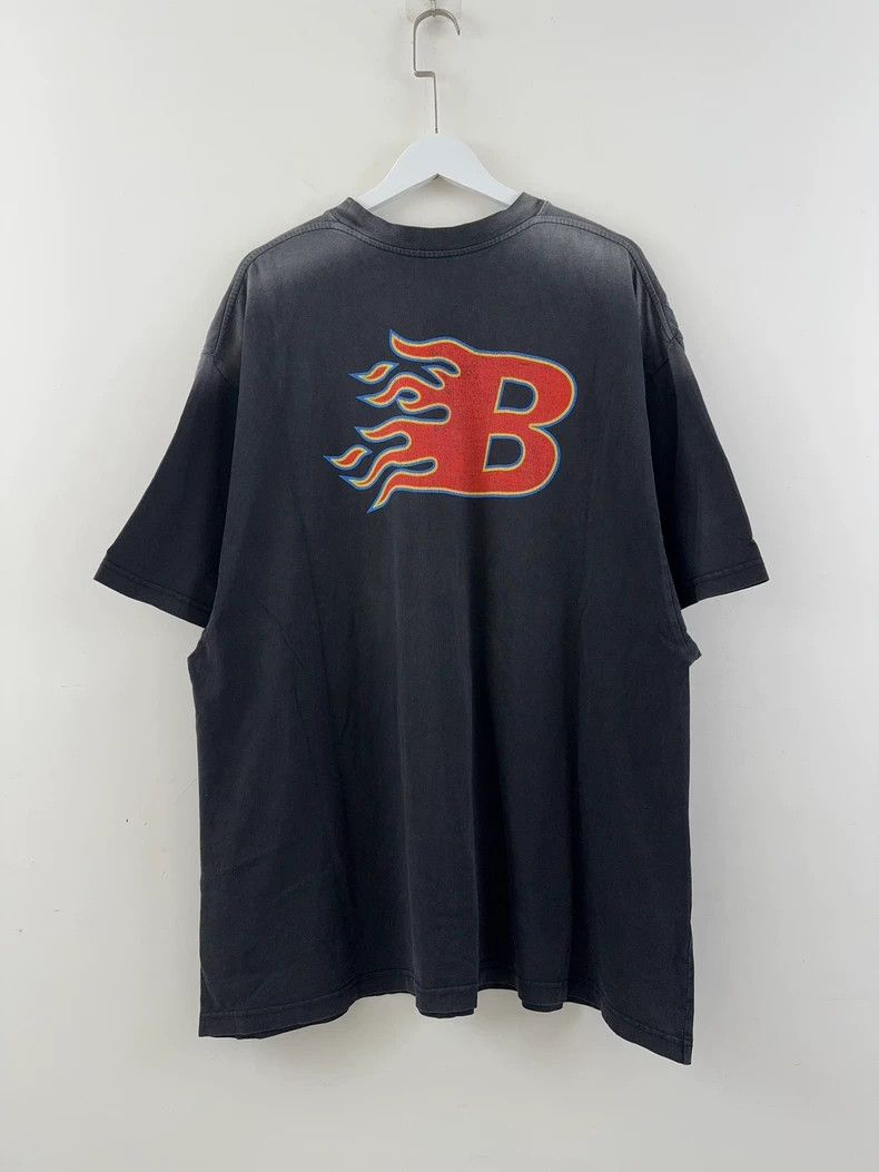 Balenciaga Balenciaga Flame Printing short sleeves 2504-Nextarrow Size US XS / EU 42 / 0 - 2 Thumbnail