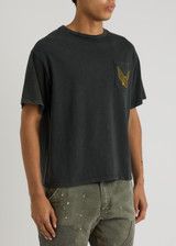 Gallery Dept. o1mle0226 Flying Brain Pocket T-Shirt in Vintage Black Size US S / EU 44-46 / 1 - 2 Thumbnail