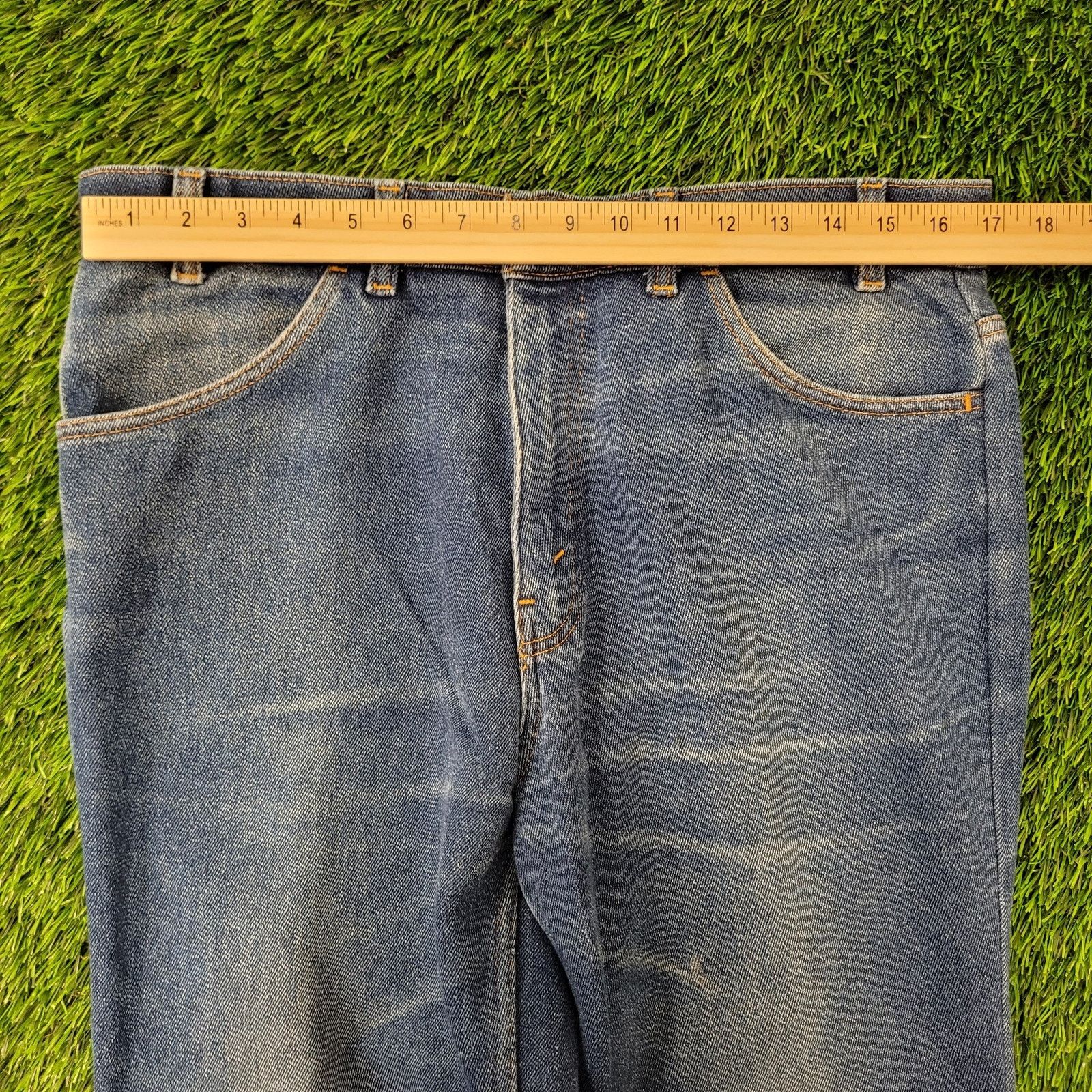 Levi's Vintage LEVIS 547 Ankle Jeans 34x25 Faded Whiskered Blue-Tab Size US 34 / EU 50 - 16 Thumbnail