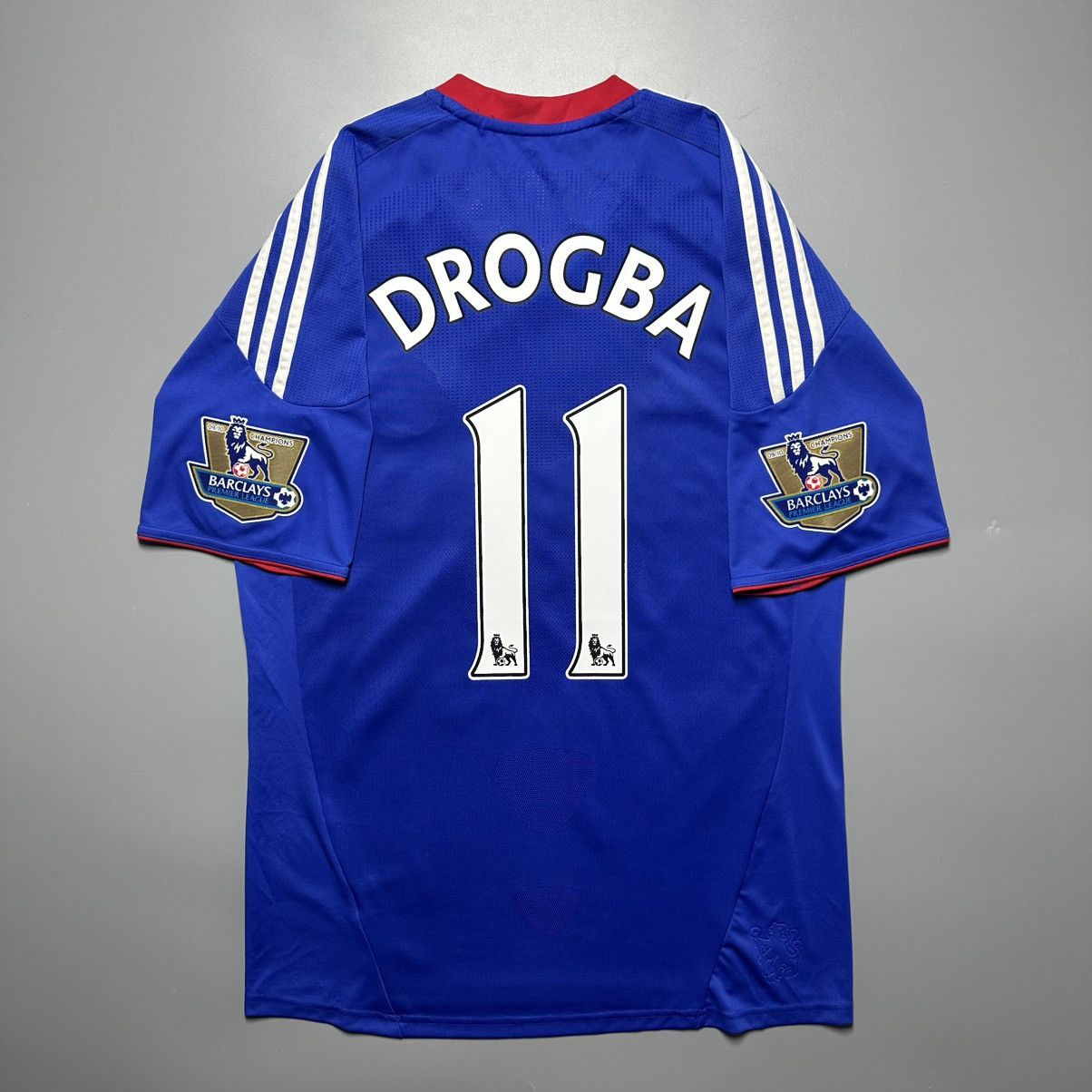 CHELSEA ADIDAS 2010/2011 FOOTBALL HOME JERSEY #11 DROGBA