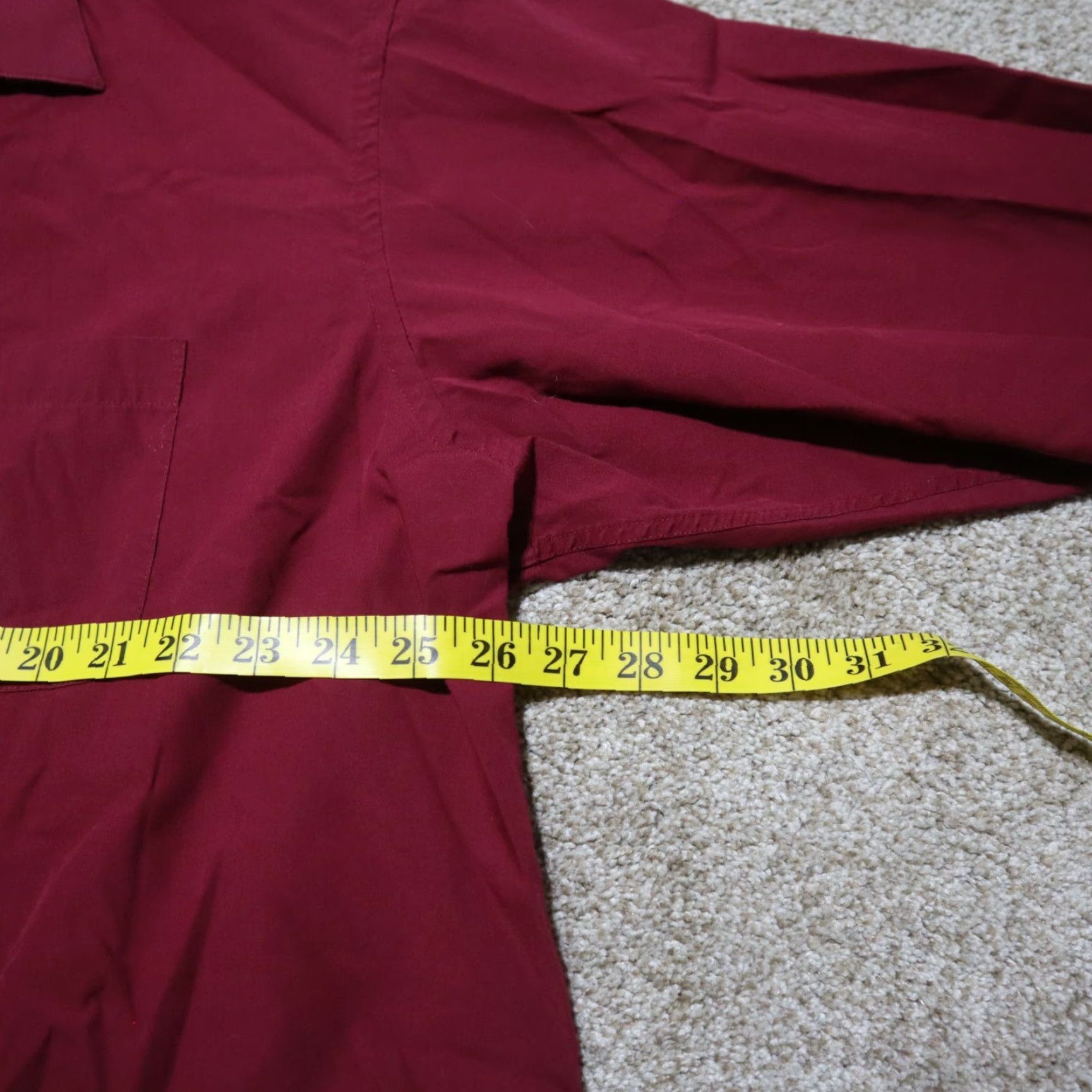 Alexander Julian Alexander Julian Colours Red Shirt Button-Up Long Sleeve Mens 2XL 18.5 34 35 Solid Clothing Shirt Mens XXL Red Button-Front Vintage? Size US XXL / EU 58 / 5 - 4 Thumbnail