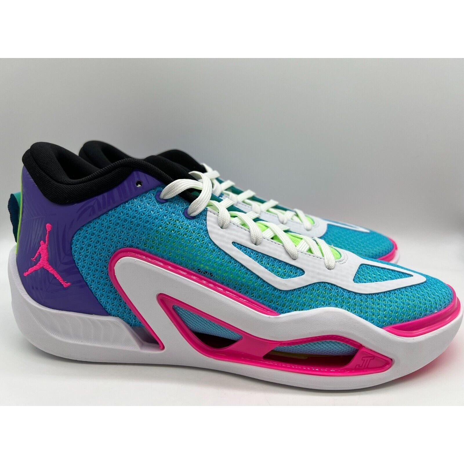 Jordan Tatum Wave Runner Men's Lagoon Pulse/Pink Size 12🛒
