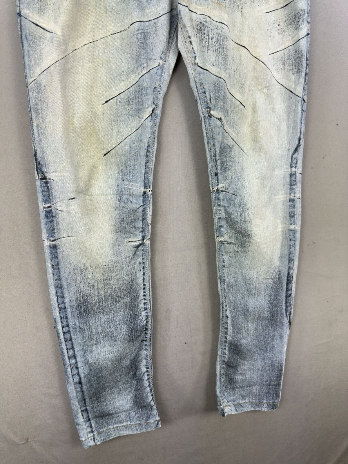 semanticdesign Vintage 90’s Semanticdesign Rare Art Slim Fit Jeans Size US 35 - 4 Thumbnail