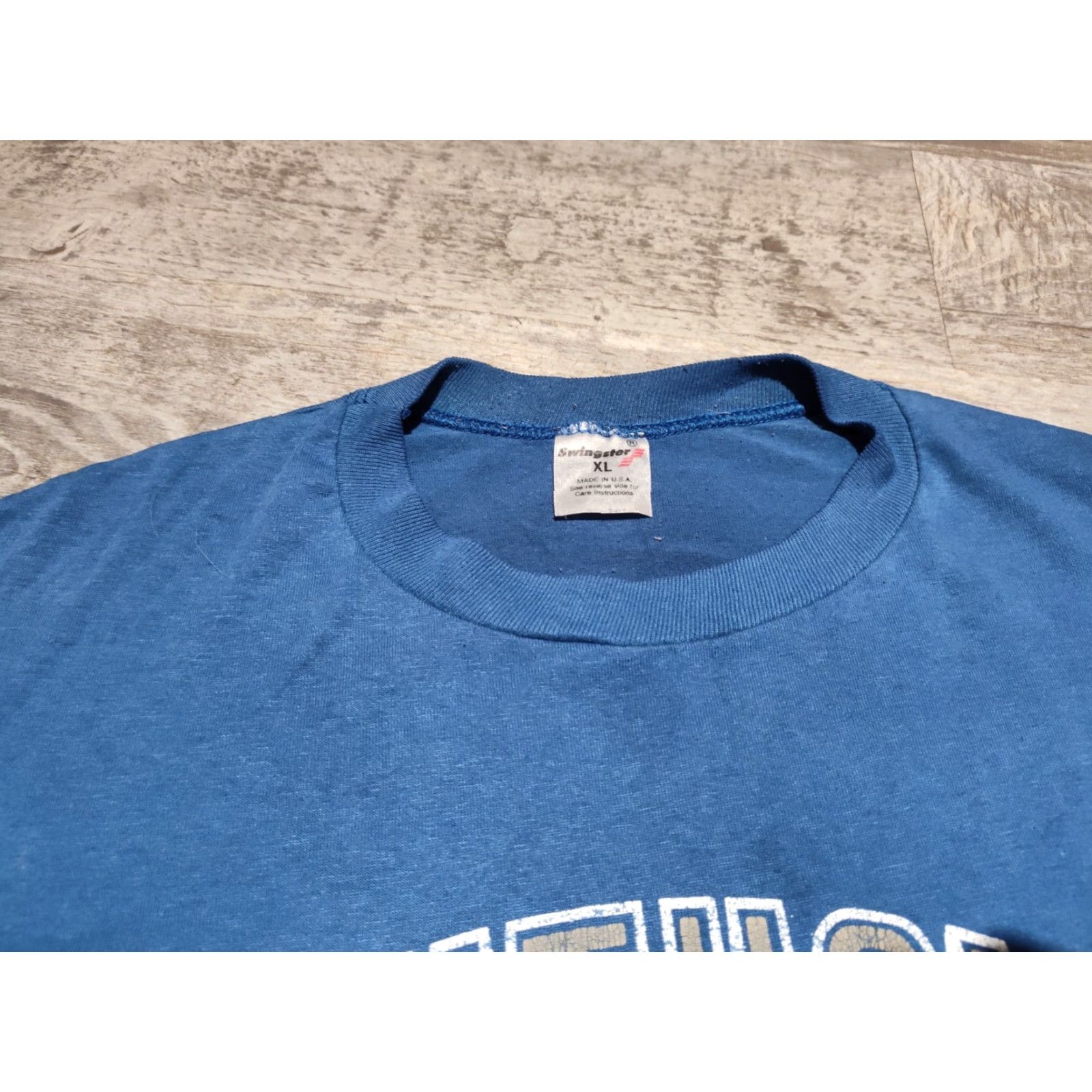 NCAA VINTAGE Swingster Kentucky Wildcats 80s Blue Graphic T-Shirt XL Made In USA NCAA Size US L / EU 52-54 / 3 - 7 Thumbnail