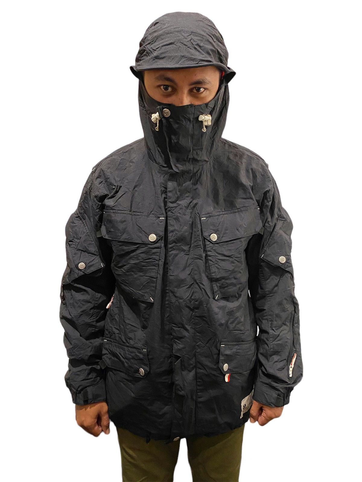 Analog × Burton × Japanese Brand A-SEVEN Tactical Multi Pocket Gorpcore Snowboard Jacket Size US L / EU 52-54 / 3 - 1 Thumbnail