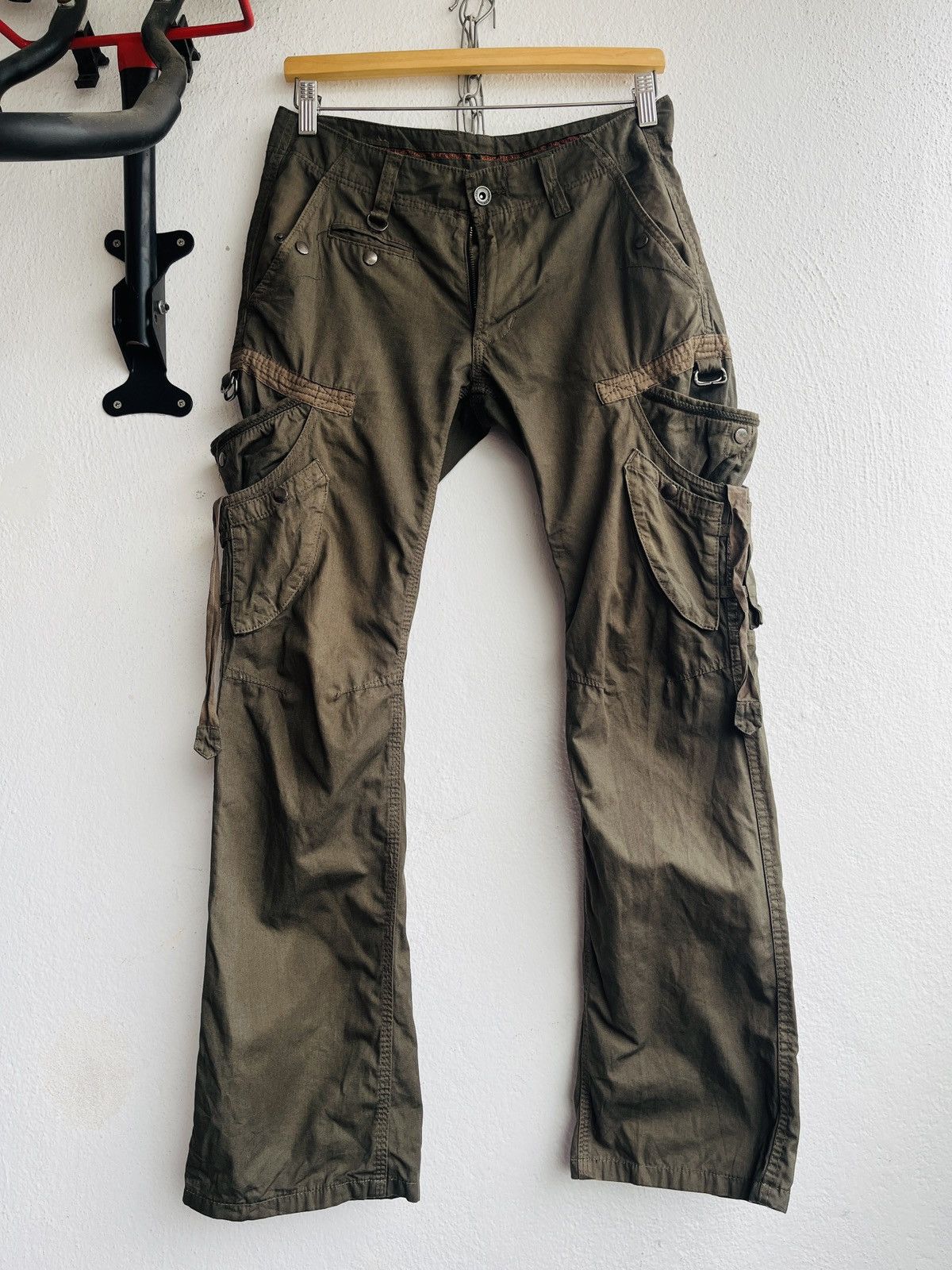 Nicole Club × Seditionaries Bondage Tactical Pocket Pants Nicole Club For Men Japan Size US 30 / EU 46 - 1 Thumbnail