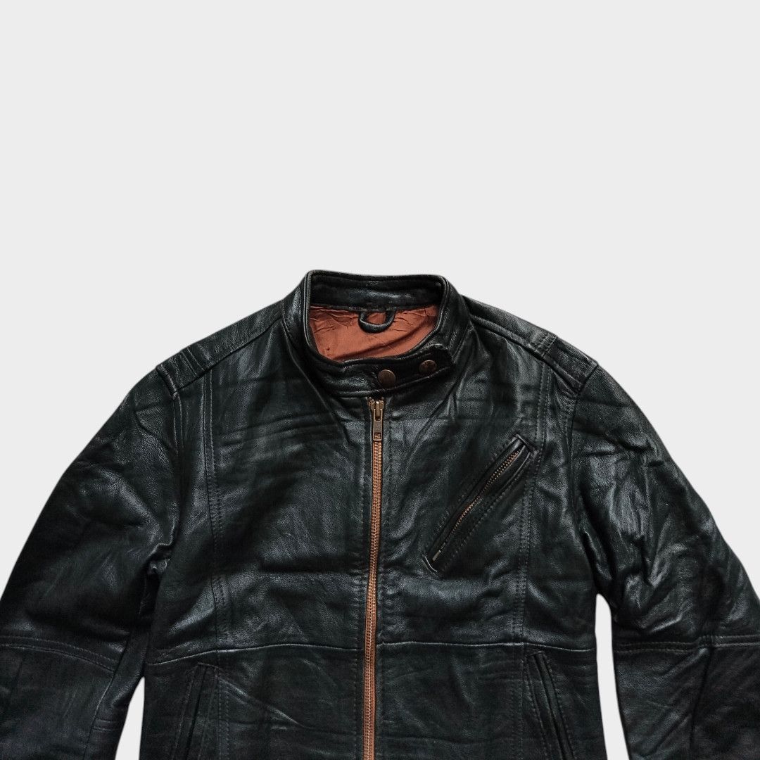 14th Addiction Unknown japanese bikers leather jacket Size US XS / EU 42 / 0 - 3 Thumbnail