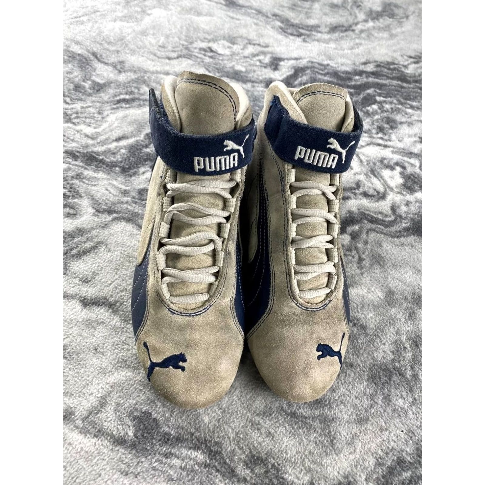 Puma VINTAGE PUMA Mid Speedcat Sneakers Moto F1 Women Size 39 Blue Size US 9 / IT 39 - 3 Thumbnail