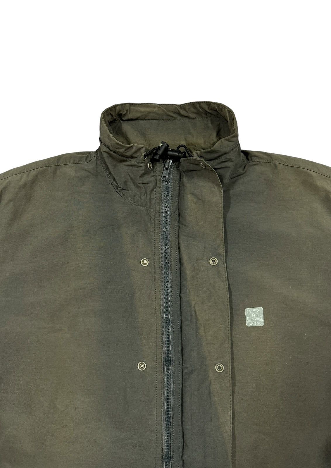 Stussy × Vintage Vtg🔥90’s Stussy USA Sunfaded Windbreaker Jacket Size US L / EU 52-54 / 3 - 11 Thumbnail