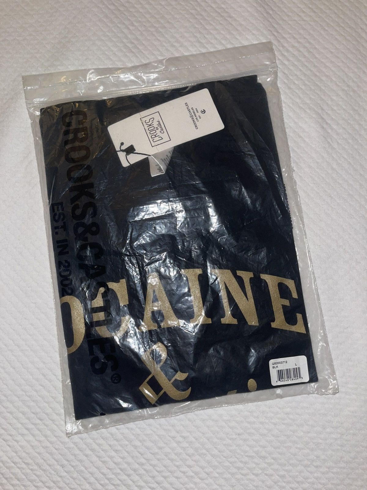 Crooks & Castles Crooks and Castles Cocaine & Quarantine Shirt DS Black Large Size US L / EU 52-54 / 3 - 2 Thumbnail