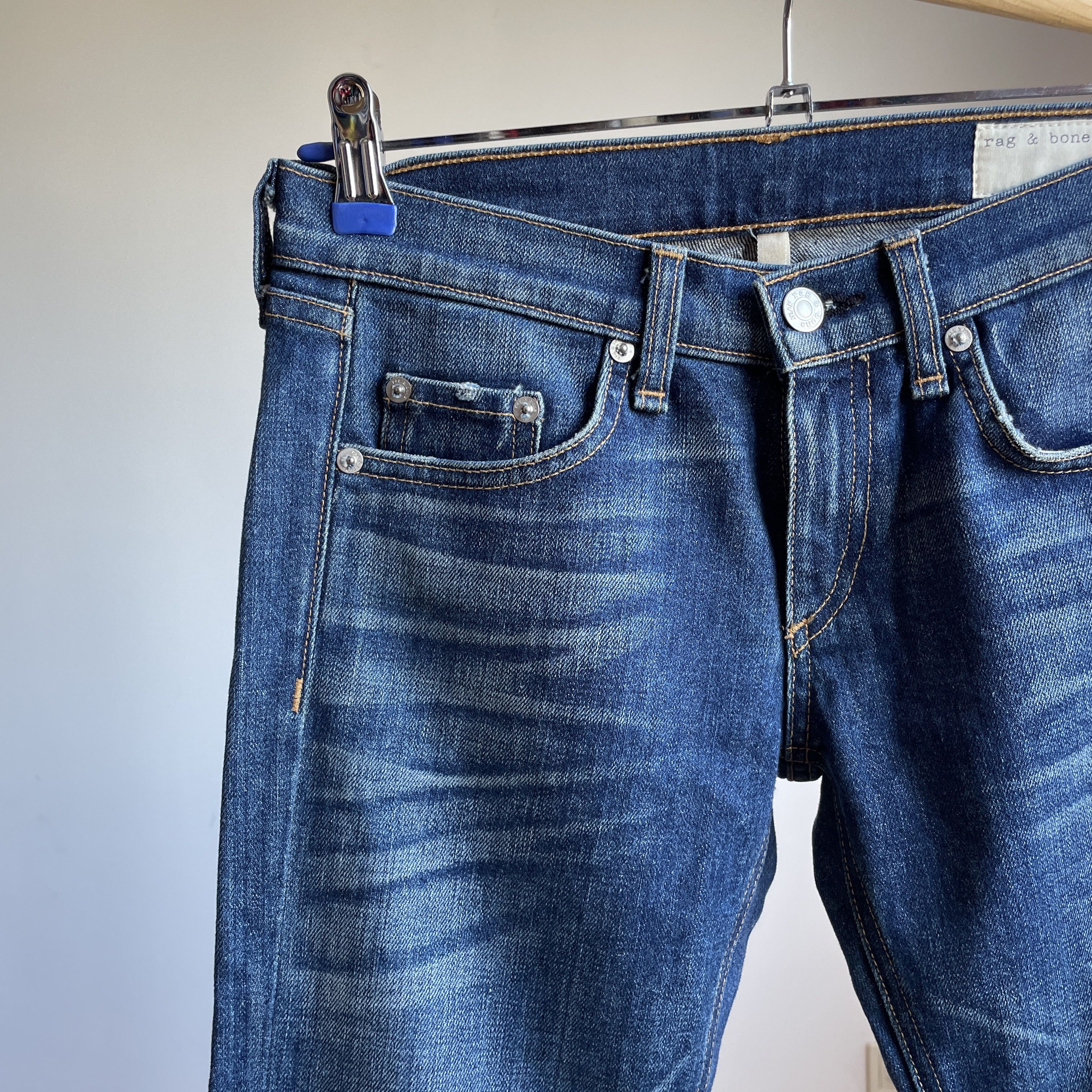 Rag & Bone Rag & Bone The Dre Womens Skinny Boyfriend Denim Size 24 Size 24" / US 00 / IT 34 - 5 Thumbnail