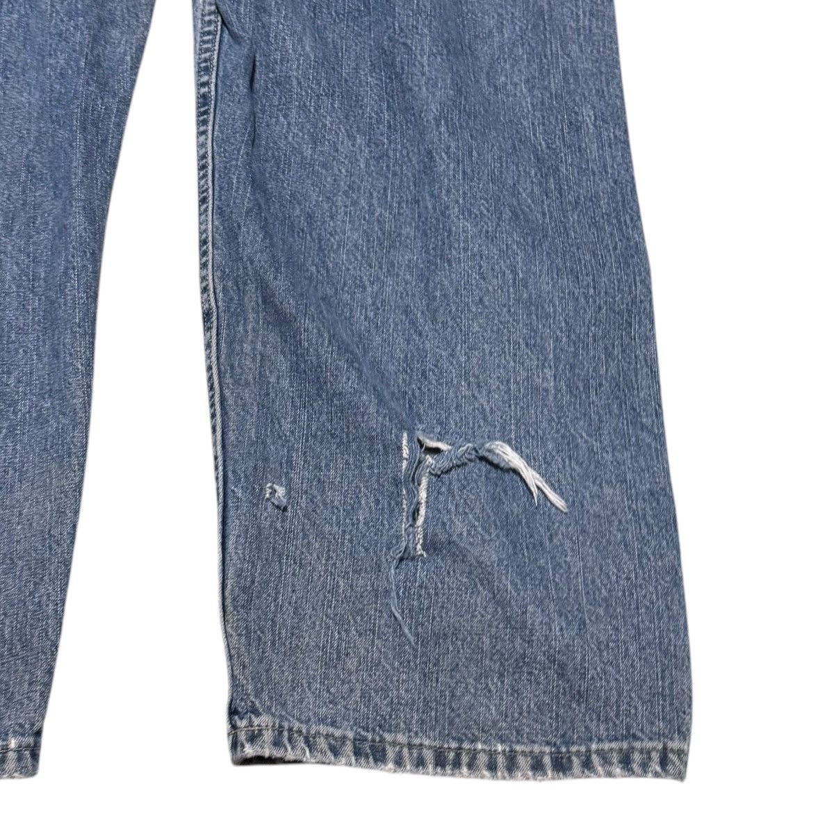 Lee × Vintage Vintage Lee Distressed Carpenter Jean Pants Men’s 36x30 Size US 36 / EU 52 - 4 Thumbnail