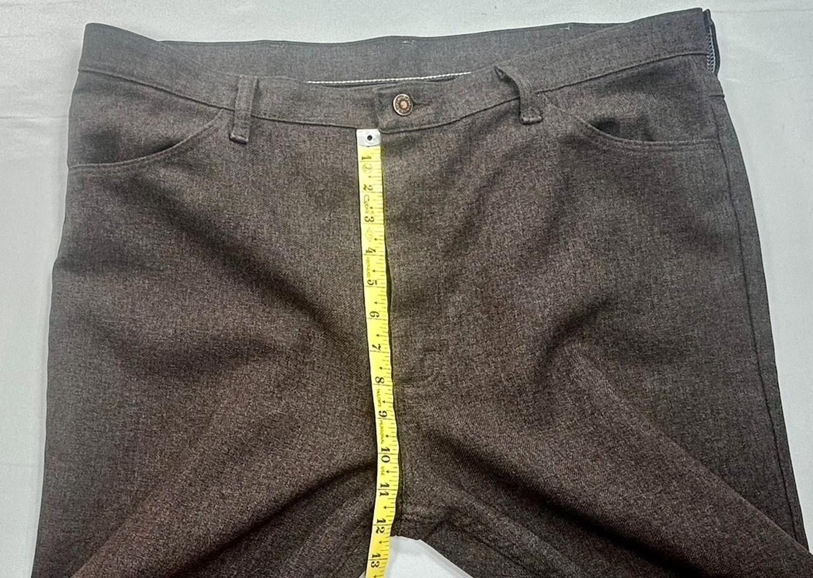 Wrangler Wrangler Flat Front Dress Pants Brown Men's 40/30 Size US 40 / EU 56 - 5 Thumbnail