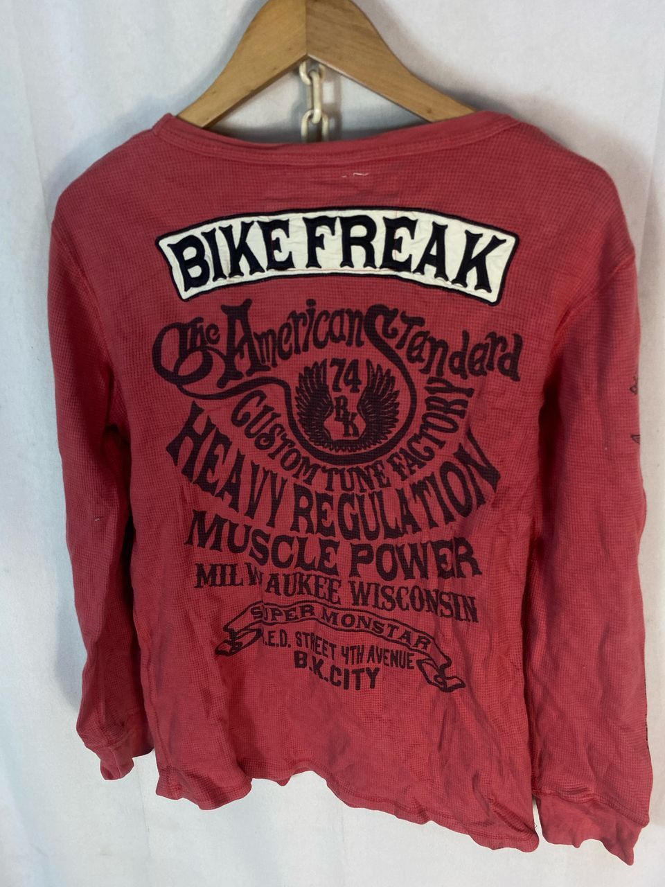 Other Bike spellout long sleeve tshirt Size US M / EU 48-50 / 2 - 8 Thumbnail