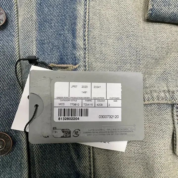 Balenciaga Balenciaga Vintage Logo Denim Jacket. Size US M / EU 48-50 / 2 - 3 Thumbnail