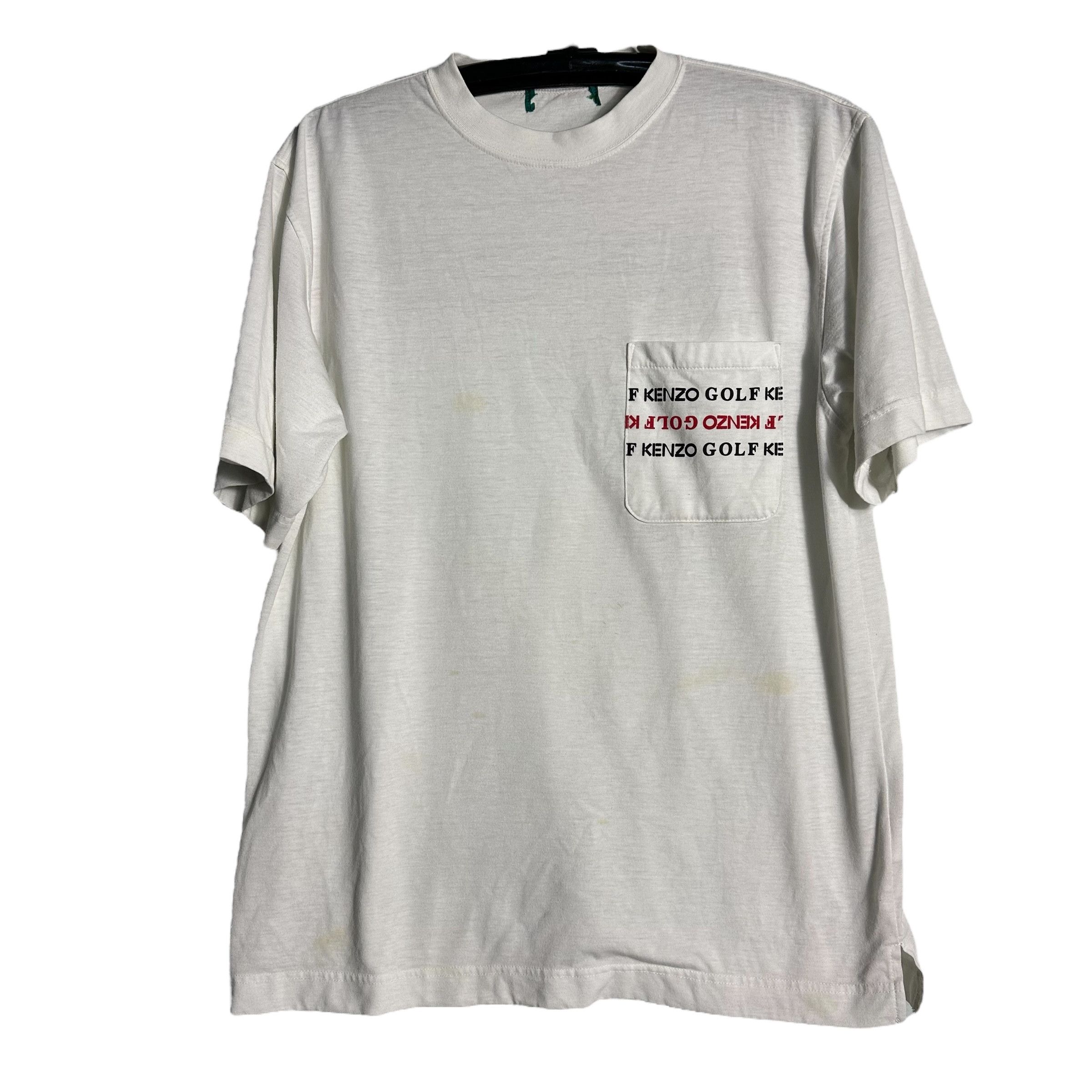 Japanese Brand × Kenzo × Vintage 🔥RARE🔥Vintage Kenzo Golf Single Pocket OVP T-shirt Size US M / EU 48-50 / 2 - 3 Thumbnail