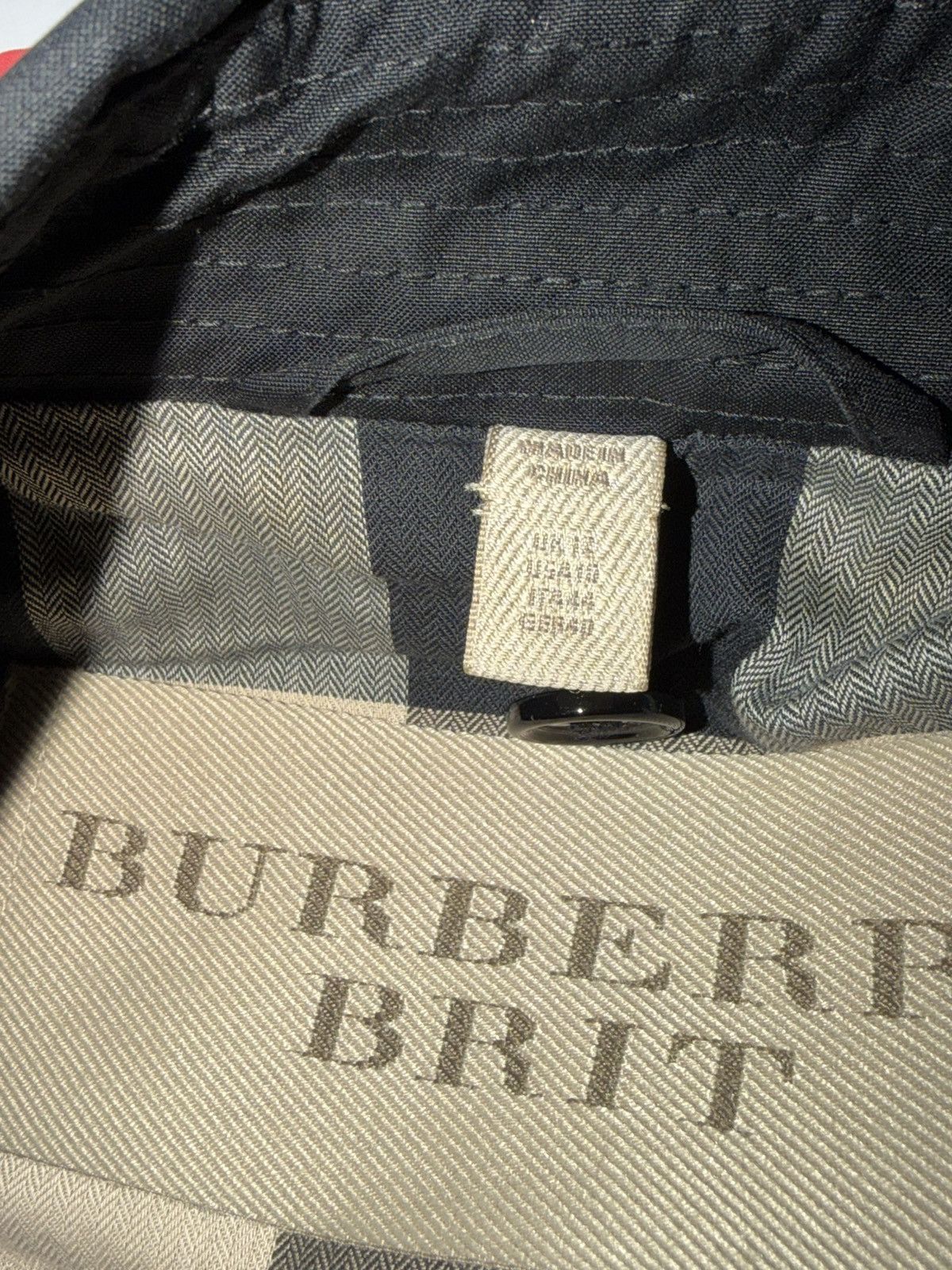 Burberry Burberry Brit Trench Coat in Black with Belt Size L / US 10 / IT 46 - 18 Thumbnail