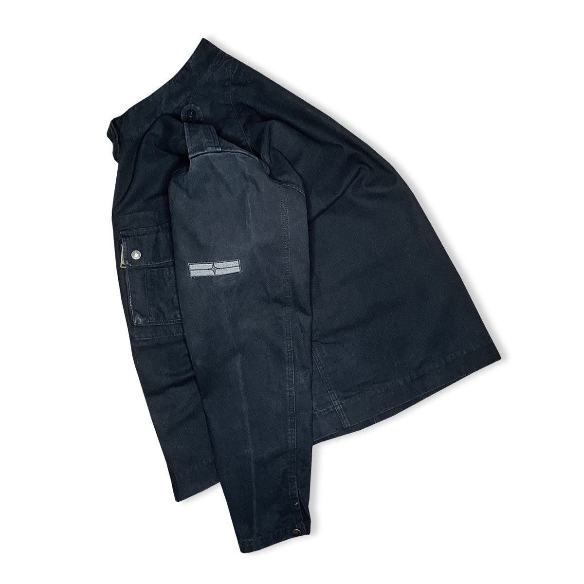 Stone Island 2007 Stone Island Denims Flight Jacket Size US XL / EU 56 / 4 - 3 Thumbnail