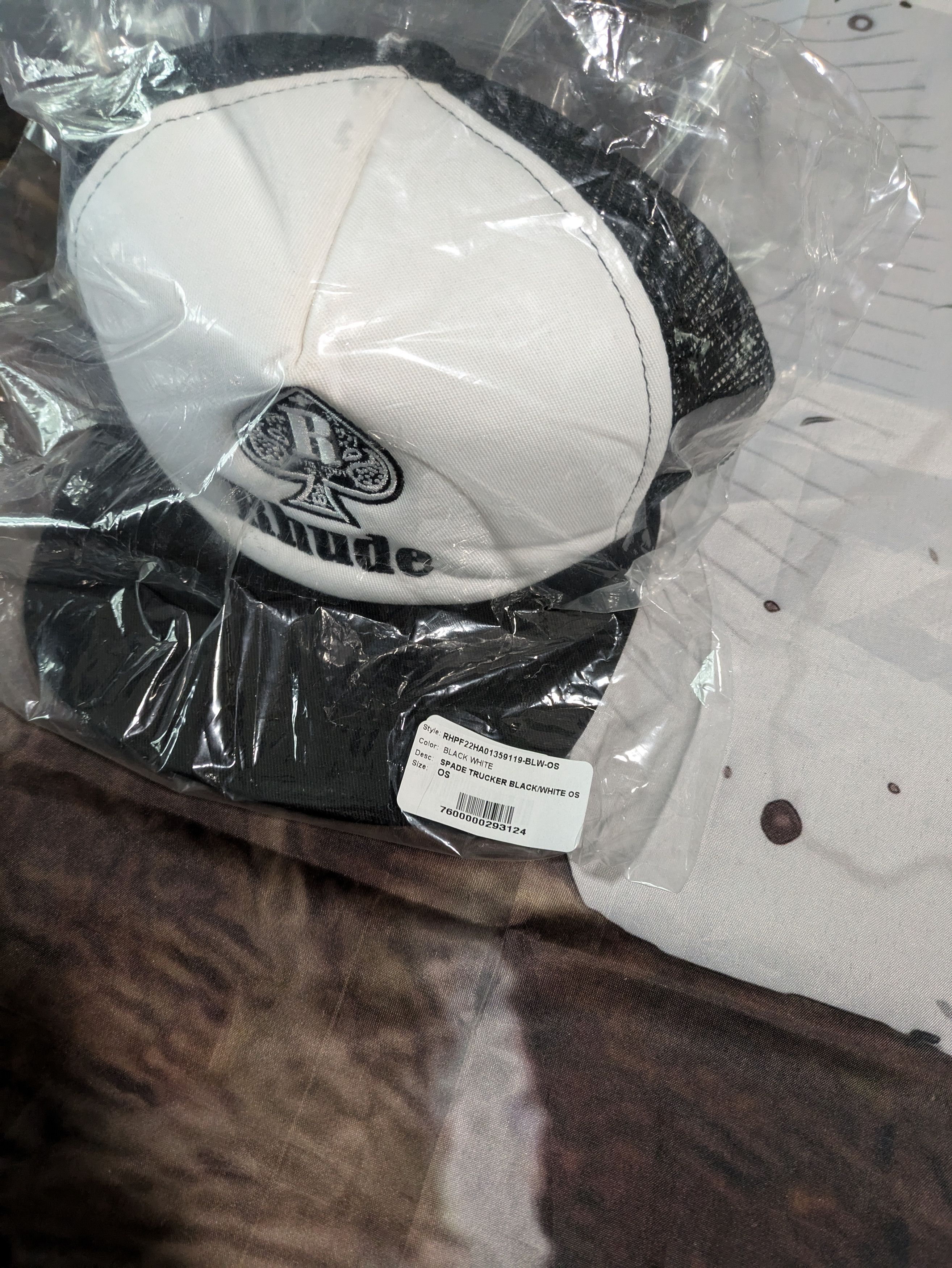 Rhude Spade Logo Trucker Size ONE SIZE - 7 Thumbnail