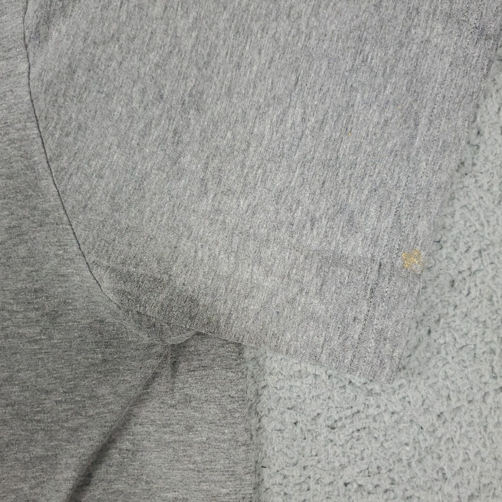 Nike Nike Swoosh T-Shirt Gray 2XL Regular Fit Crew Neck Short Sleeve Mens Stained Used Size US XXL / EU 58 / 5 - 4 Thumbnail