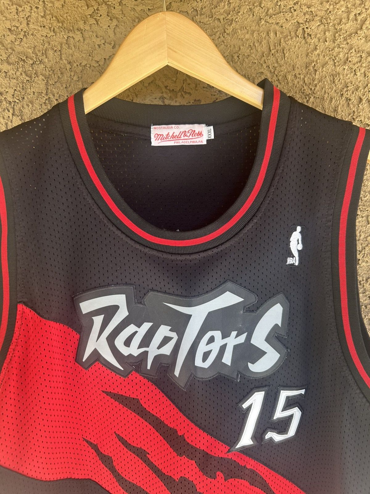 Mitchell & Ness × NBA × Vintage Vintage Mitchell & Ness Toronto Raptors Vince Carter Jersey Size US XL / EU 56 / 4 - 2 Thumbnail
