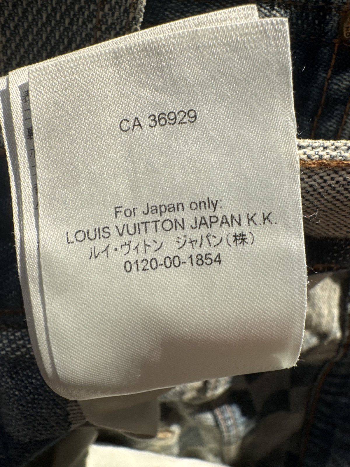 Louis Vuitton Louis Vuitton Damier Denim Skate Pants Size US 30 / EU 46 - 4 Thumbnail