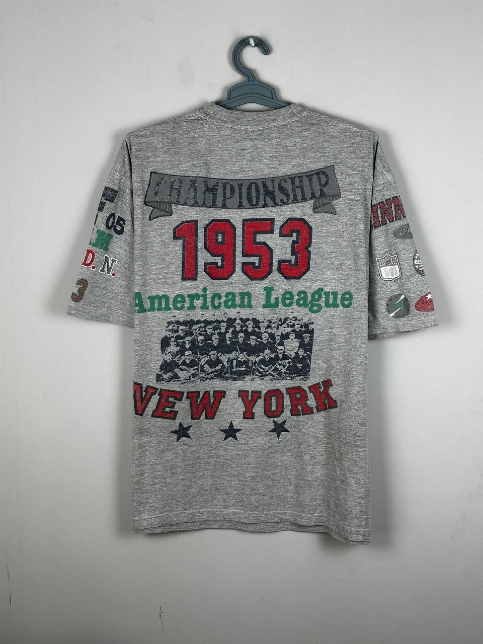 MLB 1992 MLB New York Yankees Rare Vintage T Shirt Size US L / EU 52-54 / 3 - 1 Thumbnail