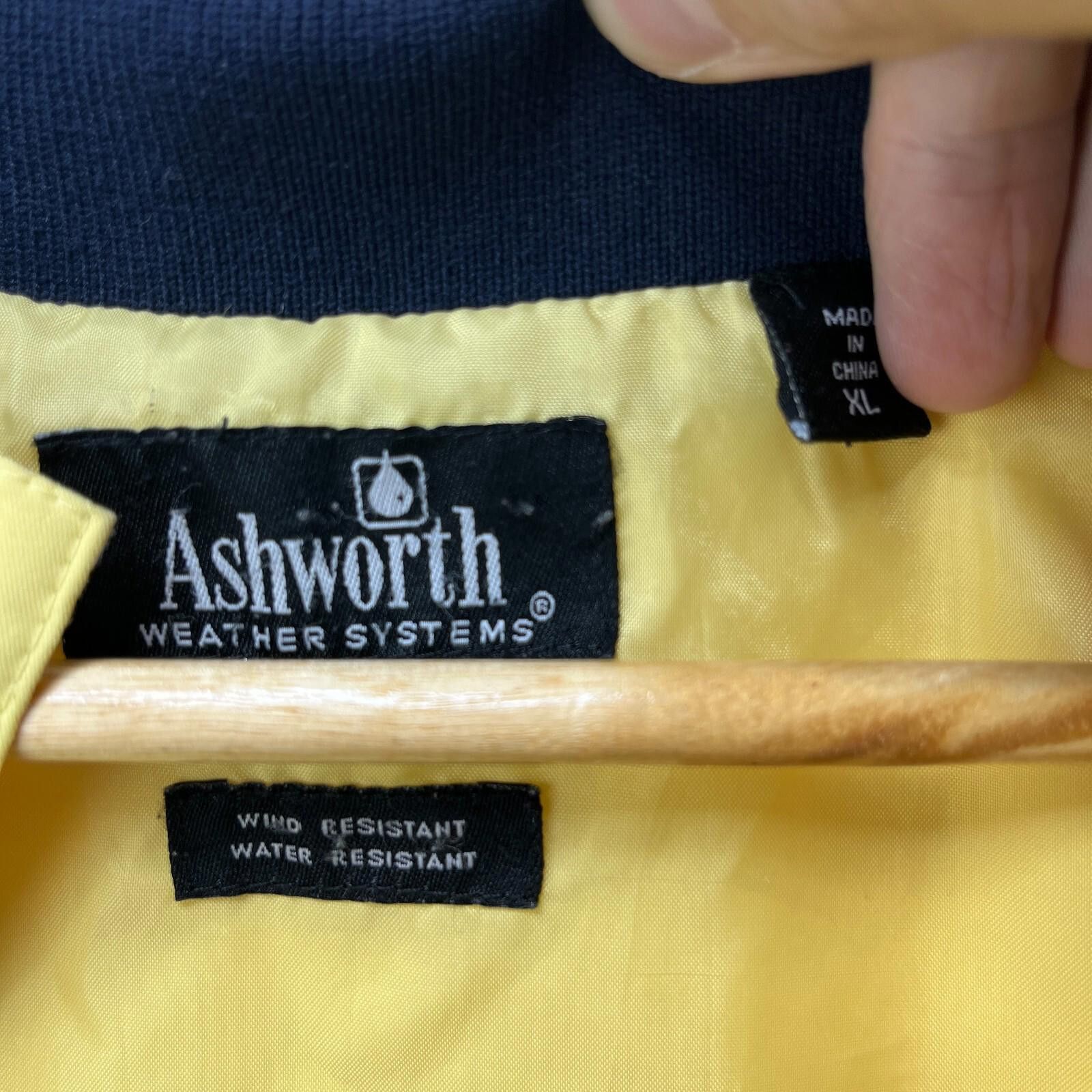 Ashworth Vintage '90s Ashworth Golf Windbreaker Jacket XL Size US XL / EU 56 / 4 - 7 Thumbnail