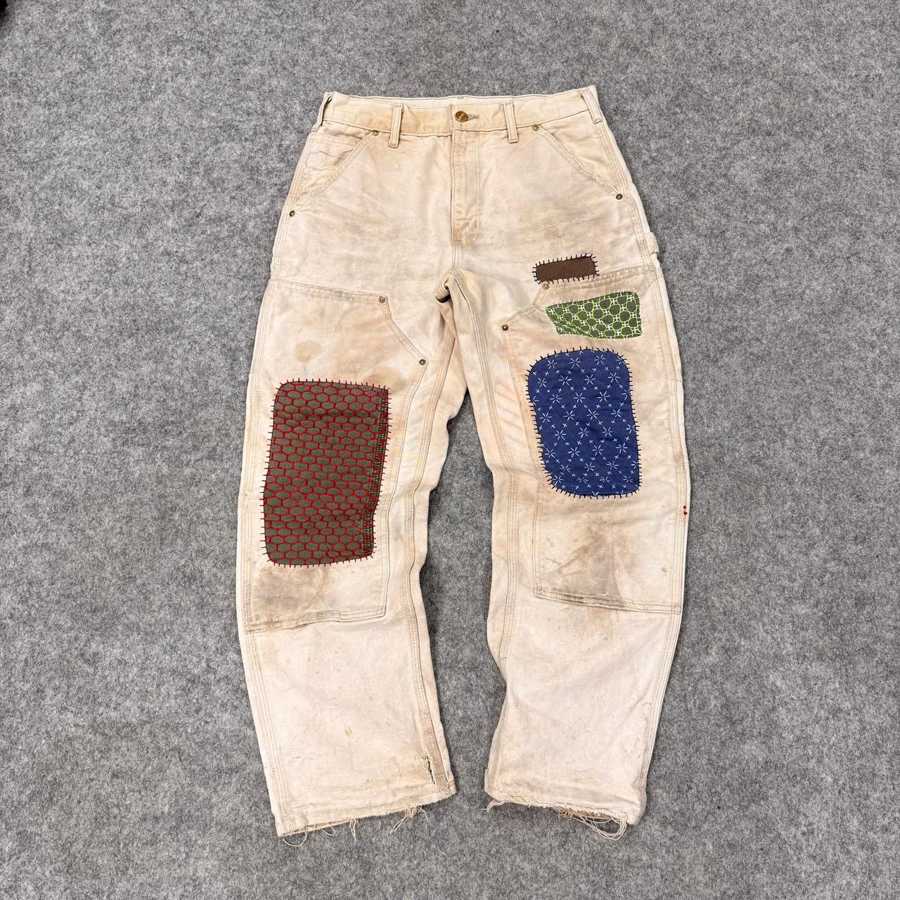 Carhartt 1 of 1 vintage Carhartt Sashiko Double knee Size US 30 / EU 46 - 2 Thumbnail
