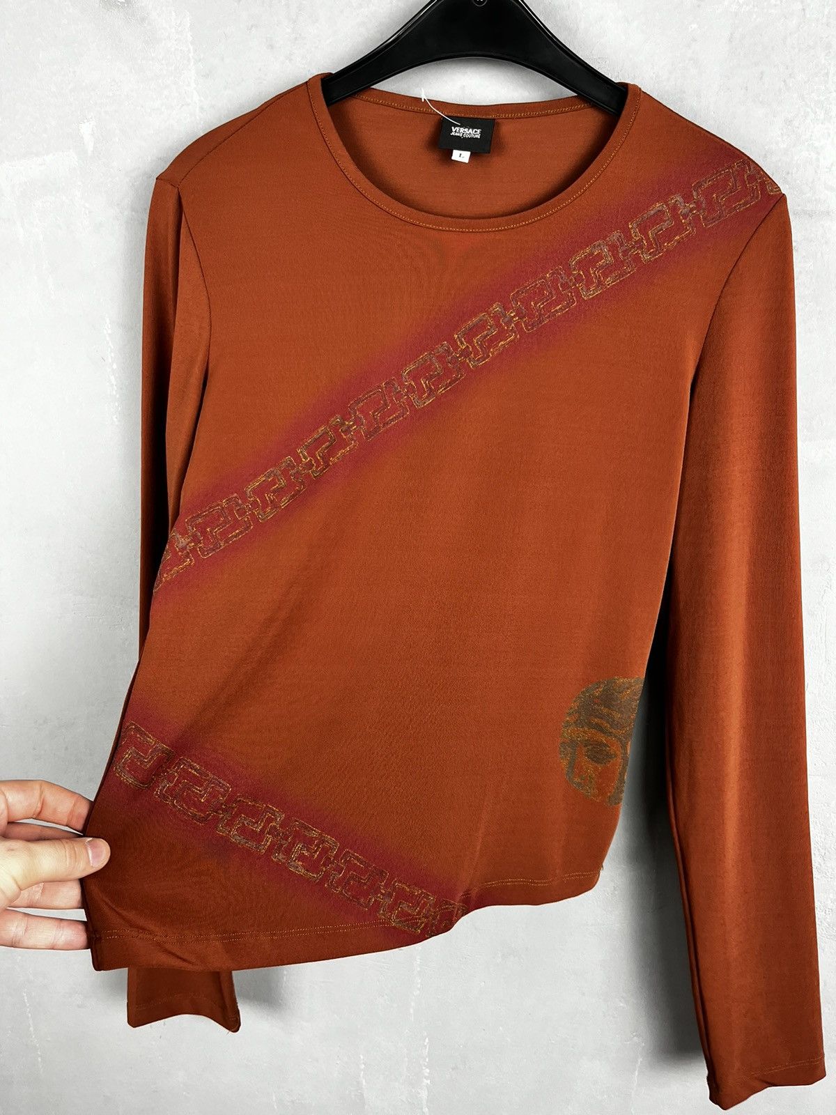 Versace Jeans Couture Versace jeans couture long sleeve Size L / US 10 / IT 46 - 5 Thumbnail