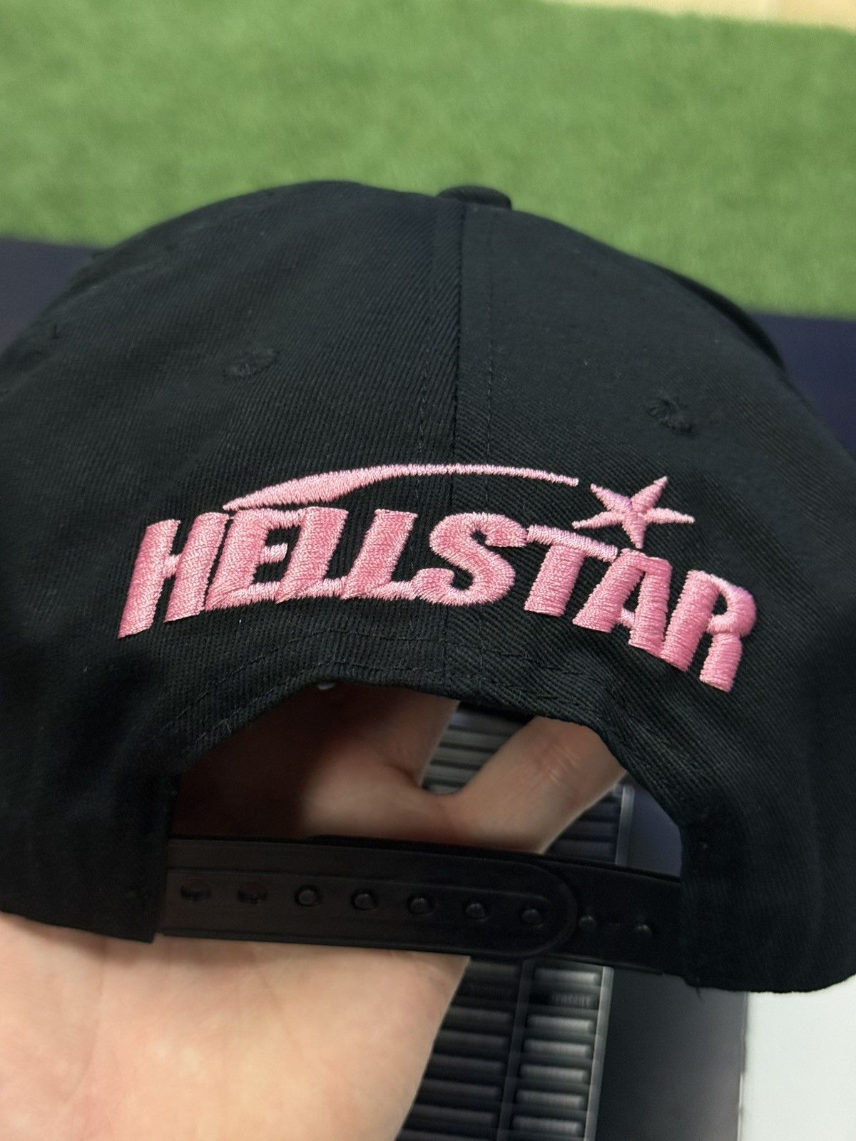 HELLSTAR Hellstar Adjustable SnapBack Hat “NY LOGO” Stones Size ONE SIZE - 6 Thumbnail