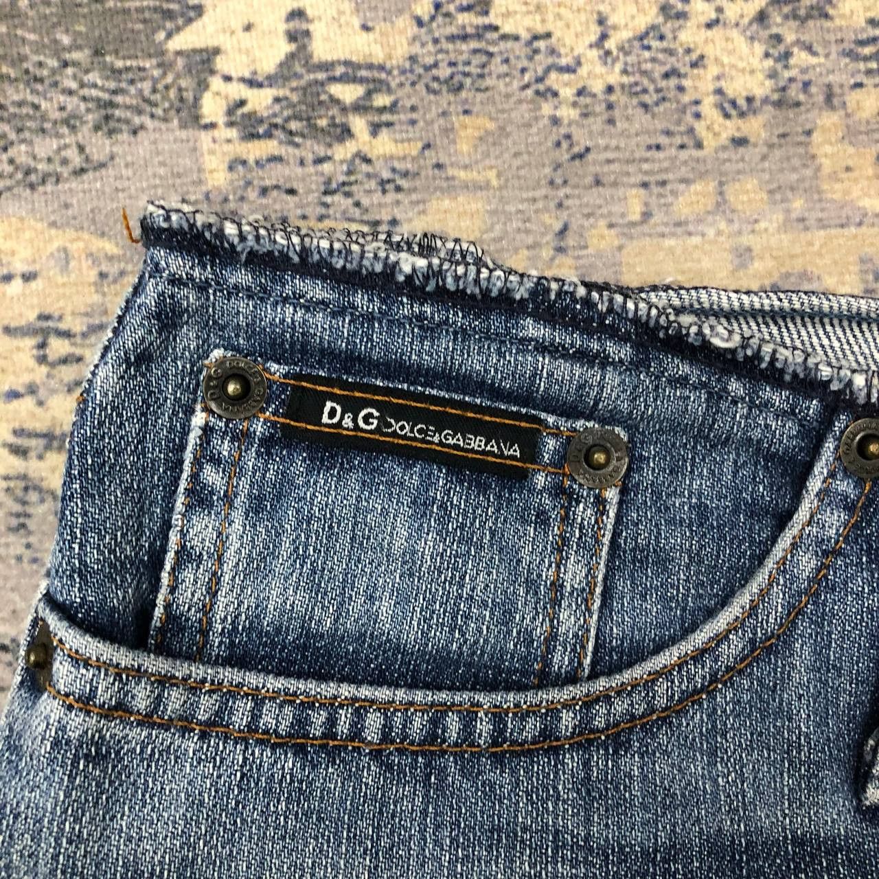 Dolce & Gabbana P247 DOLCE & GABBANA FLARED JEANS Size 30" / US 8 / IT 44 - 7 Thumbnail
