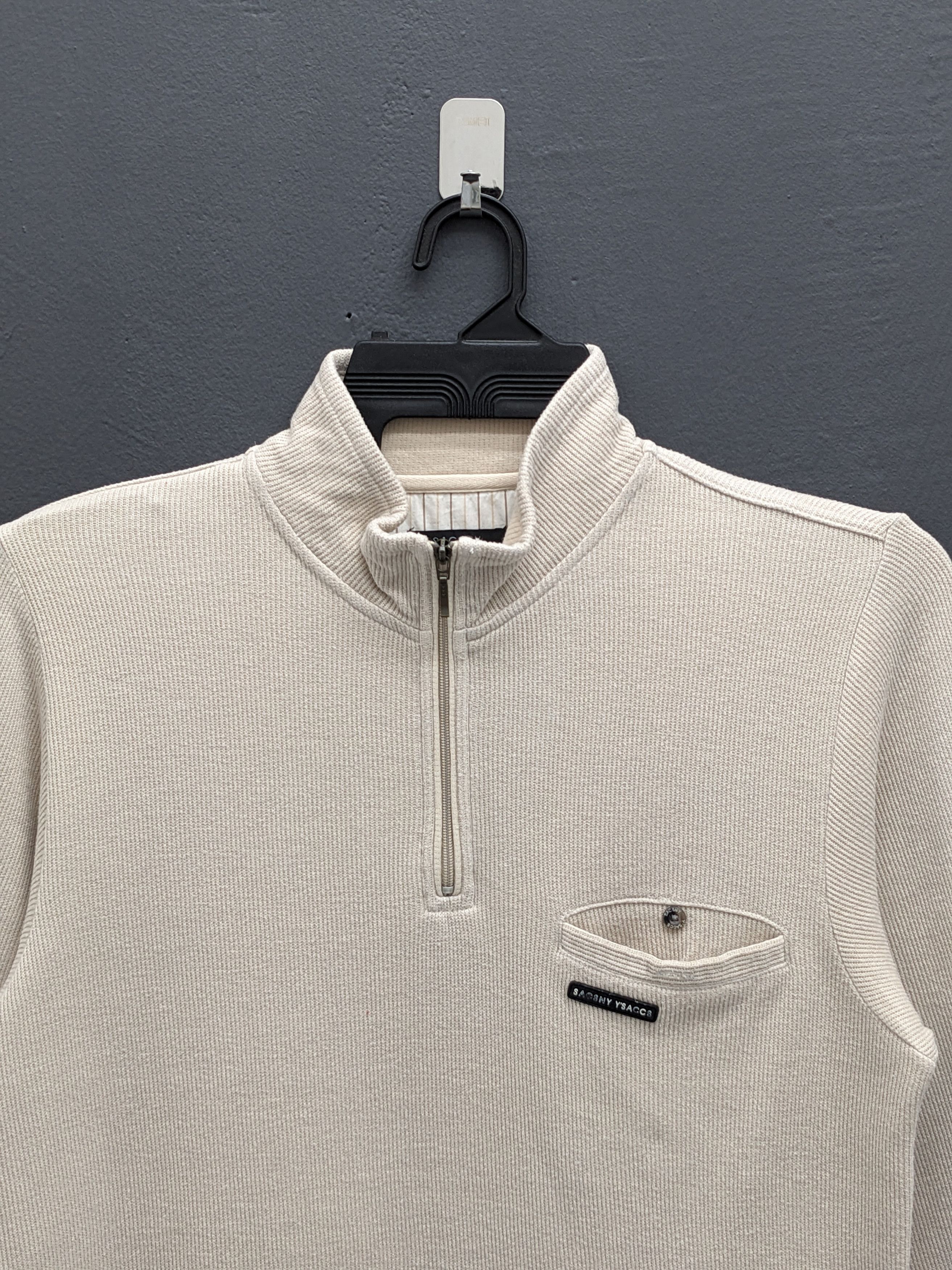 Yohji Yamamoto YOHJI YAMAMOTO SACSNY Y'SACCS JAPANESE DESIGNER SWEATSHIRT Size US M / EU 48-50 / 2 - 6 Thumbnail
