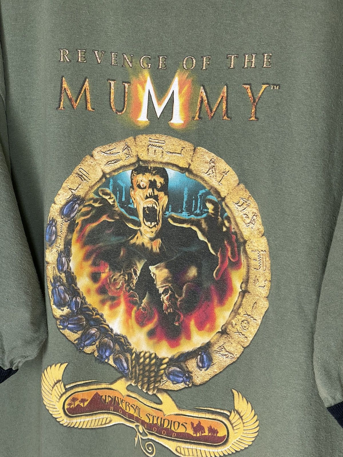 Universal Studios × Vintage Revenge of the Mummy by Universal Studios vintage t-shirt Size US XXL / EU 58 / 5 - 6 Thumbnail