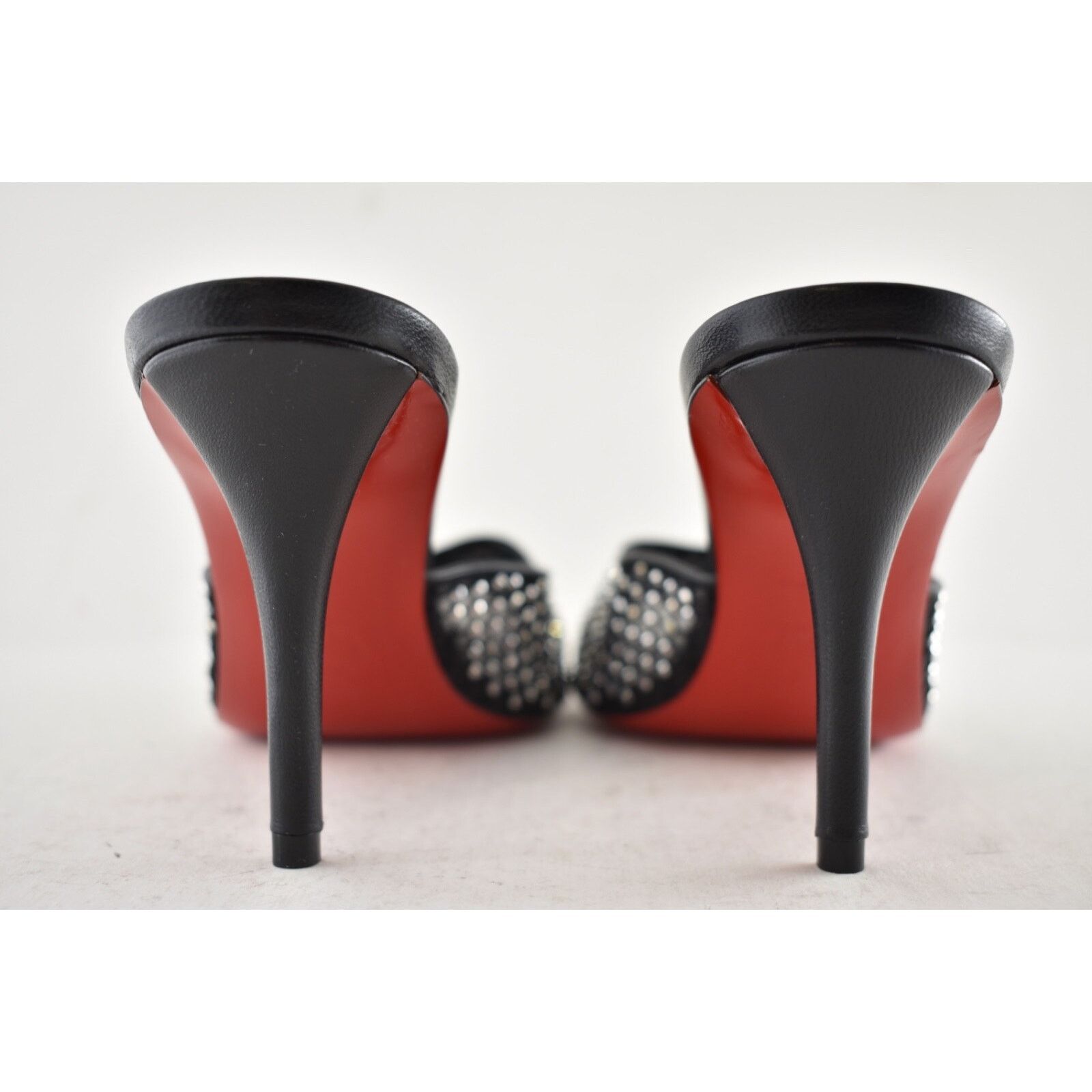 Christian Louboutin Christian Louboutin Apostropha Mule Mesh Strass 80 Pump 38 Size US 8 / IT 38 - 14 Thumbnail