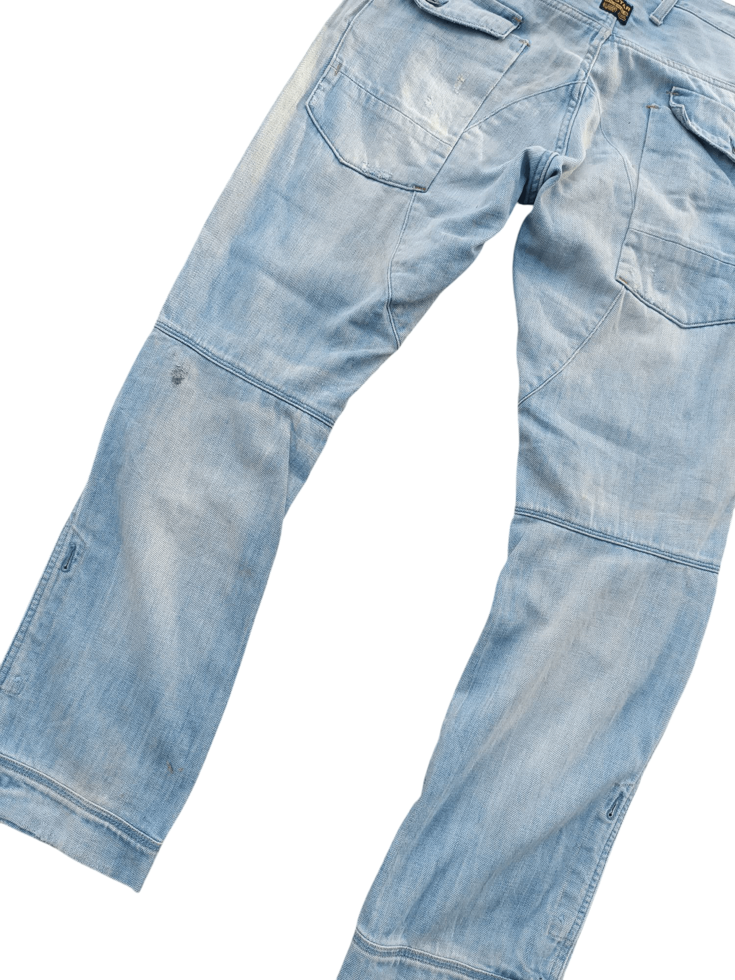 G-Star RARE 🔥 G Star Raw Denim 6 Pocket Distressed Denim E219 Size US 34 / EU 50 - 3 Thumbnail