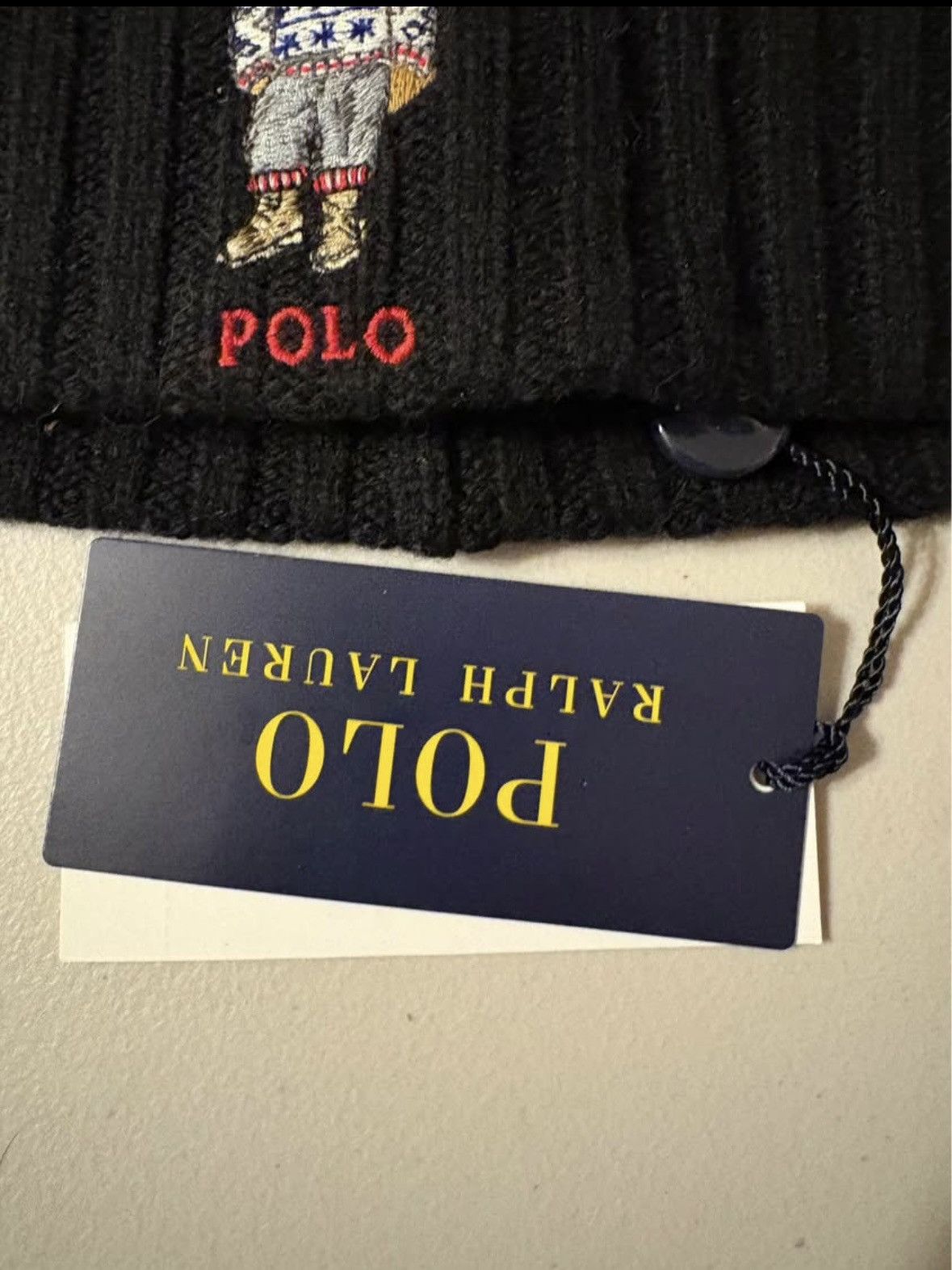 Polo Ralph Lauren Ralph Lauren Polo Bear Beanie Y2K Holiday Bear Winter Hat Size ONE SIZE - 4 Thumbnail