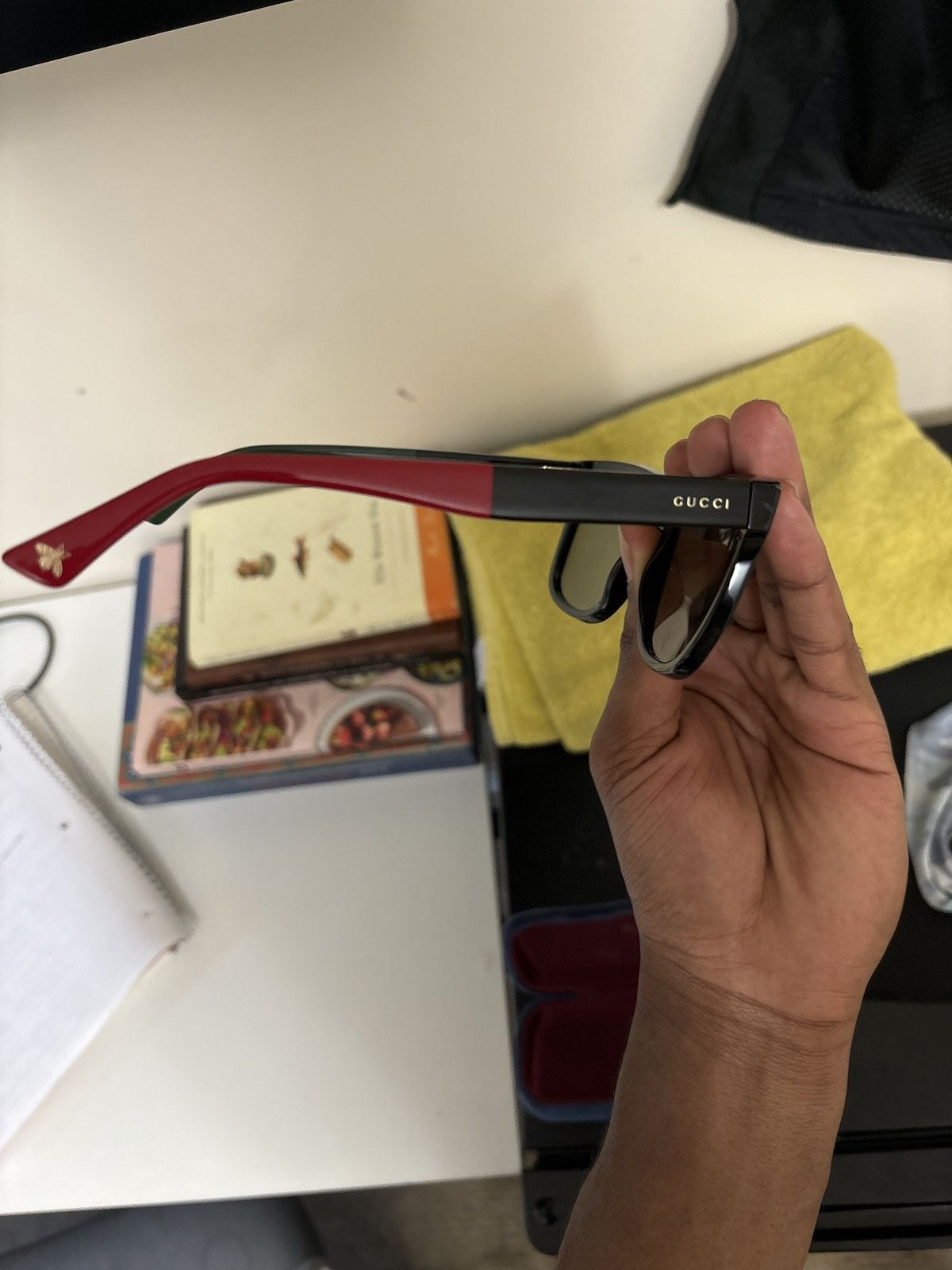 Gucci Gucci Shades Size ONE SIZE - 4 Thumbnail