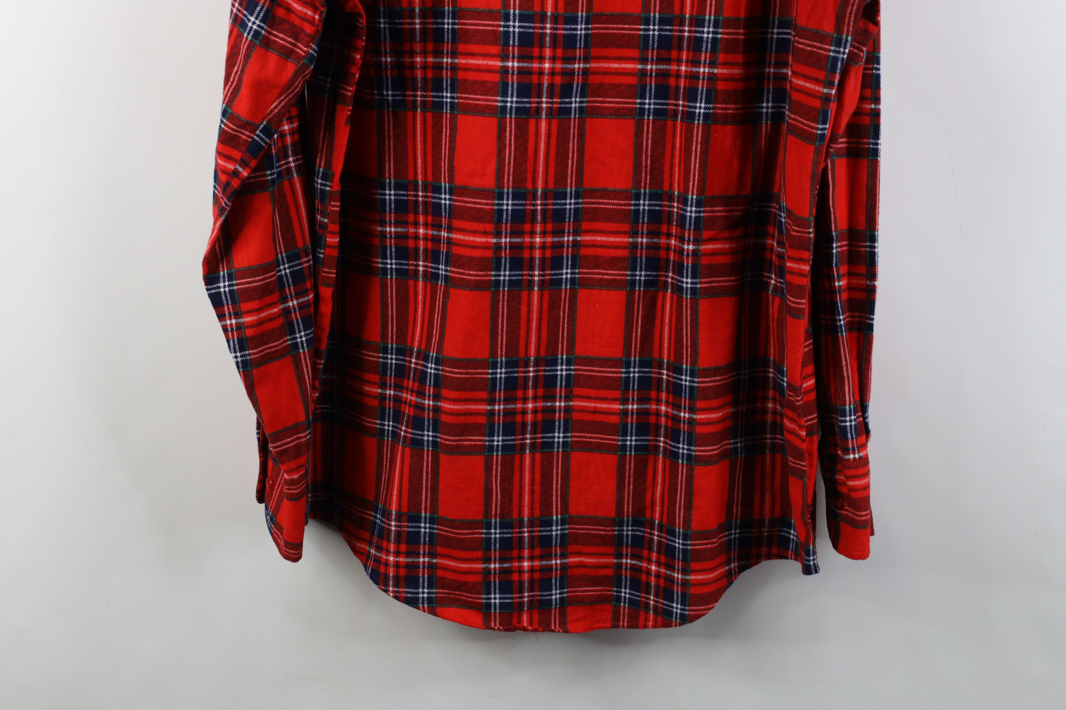 Vintage Vintage 70s Streetwear Flannel Collared Button Shirt Plaid Size US M / EU 48-50 / 2 - 10 Thumbnail
