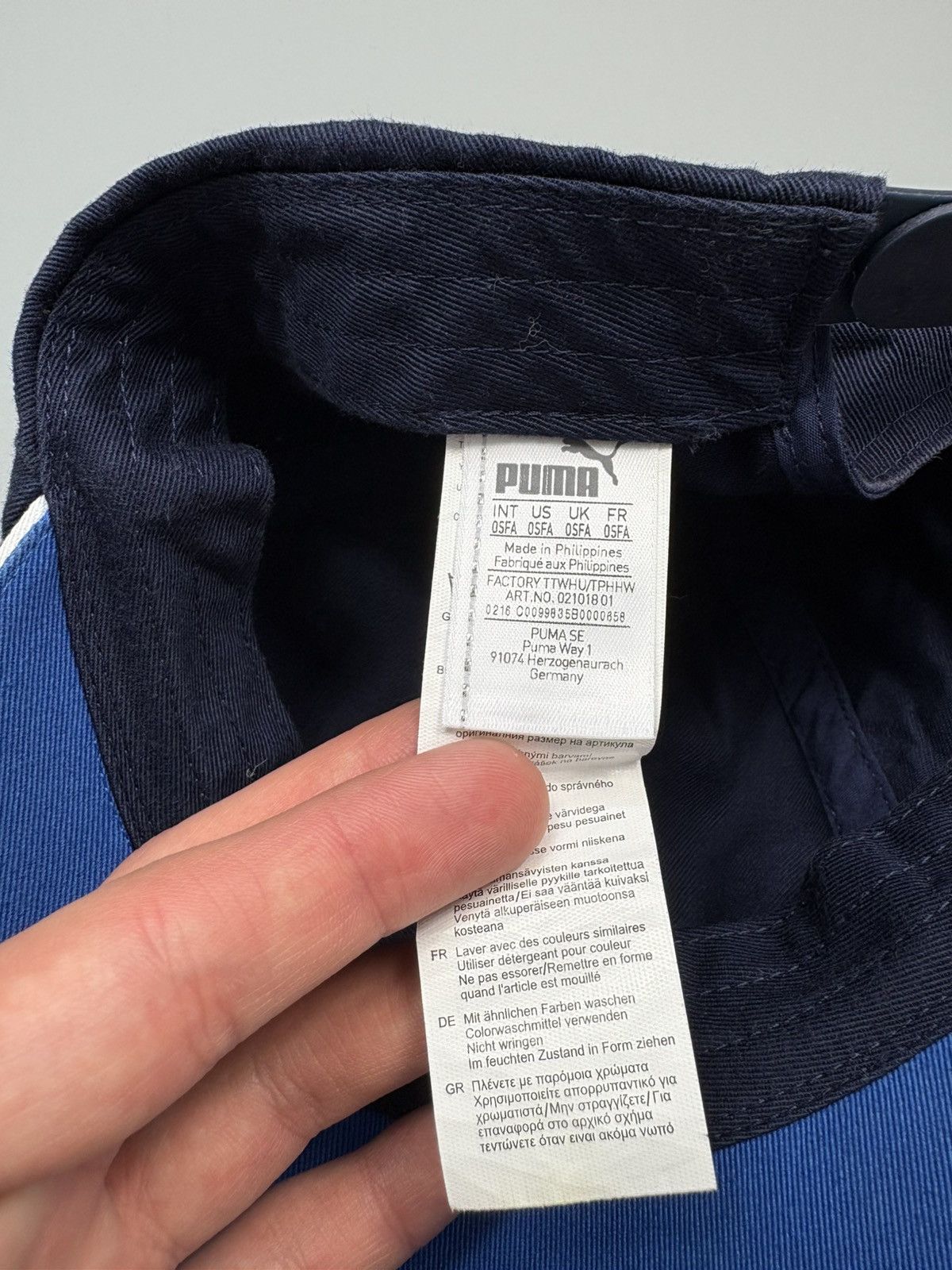 Puma Puma Italia Big Logo Streetwear cap Size ONE SIZE - 9 Thumbnail