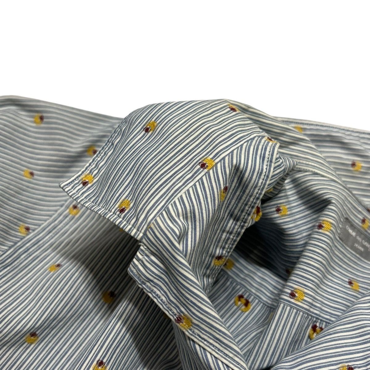 Comme des Garcons 556 01SS 00s Comme Des Garcons Homme shirt jacket men blue Size US S / EU 44-46 / 1 - 12 Thumbnail