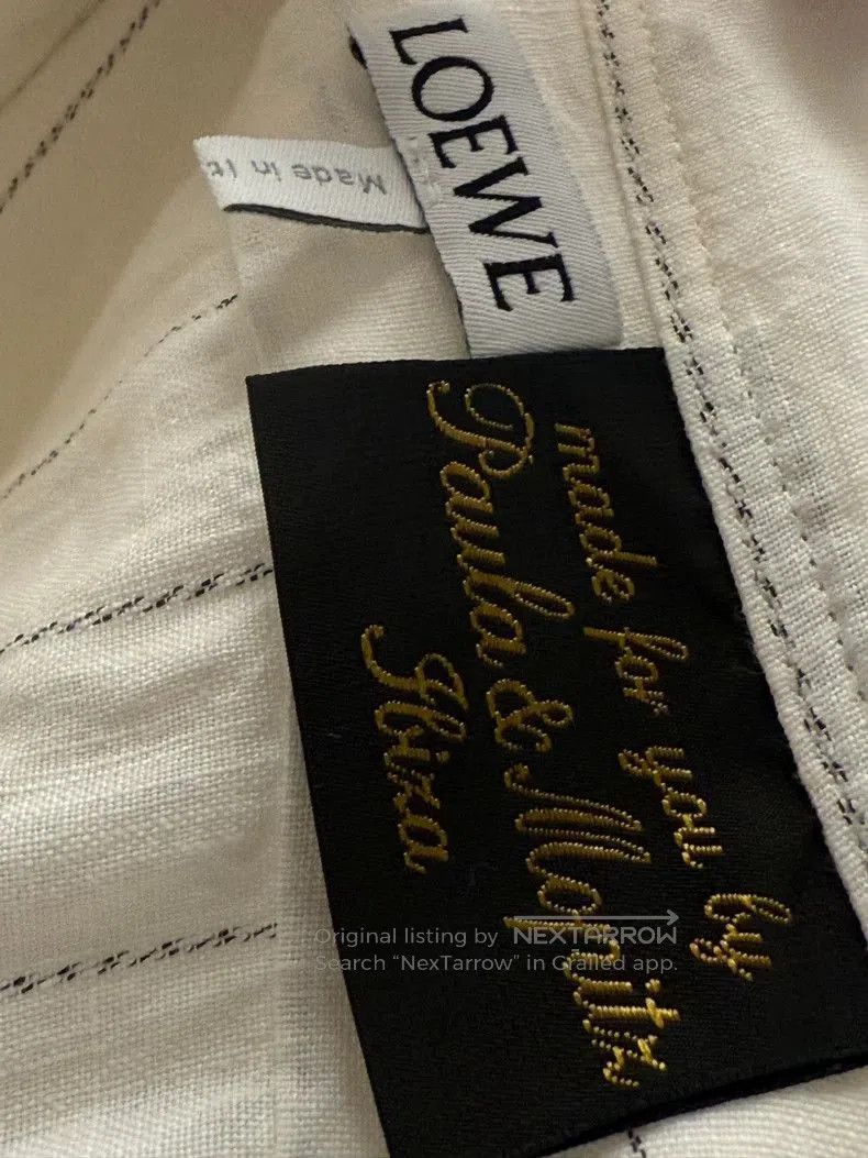Loewe Loewe Striped Patchwork Long Sleeve Shirt. Size US M / EU 48-50 / 2 - 3 Thumbnail