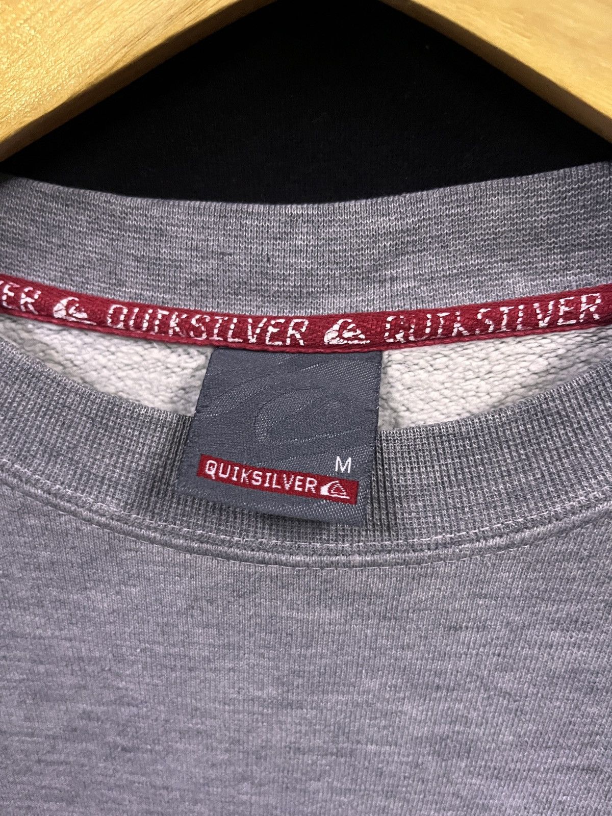 Quiksilver VINTAGE 90s EMBROIDERY QUICKSILVER SKATEBOARD SWEATSHIRT Size US L / EU 52-54 / 3 - 10 Thumbnail