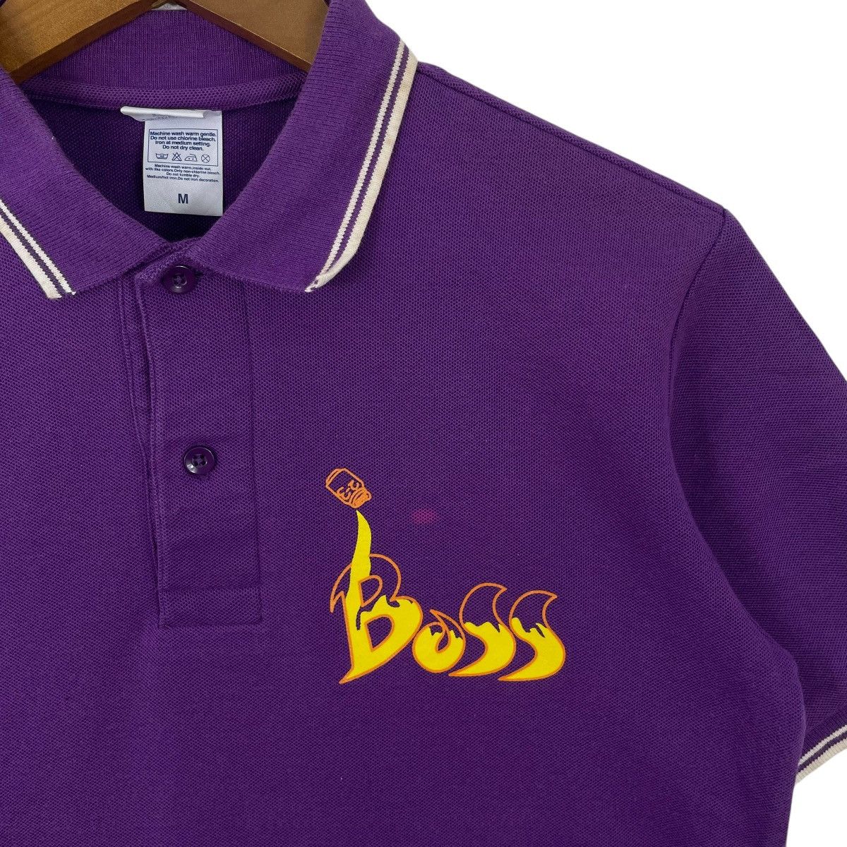 Vintage Vintage Boki Rock Boss Staff Polo Tee Shirt Size US M / EU 48-50 / 2 - 6 Thumbnail